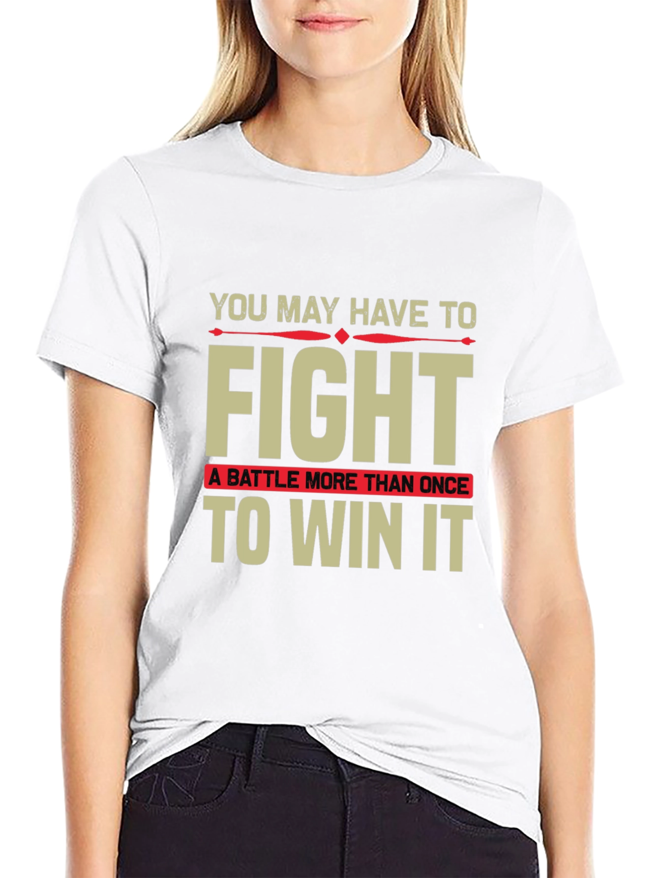 Motivational Fight to Win T-Shirt