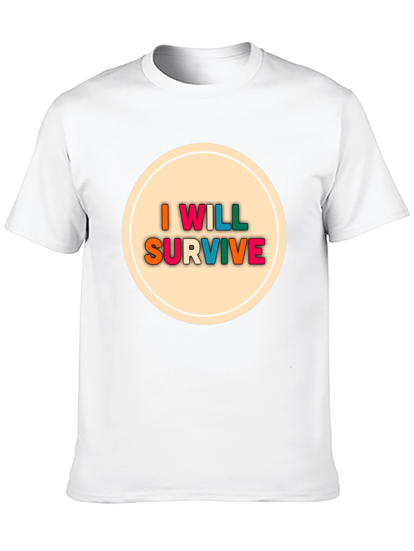 I Will Survive Graphic Tee - Black