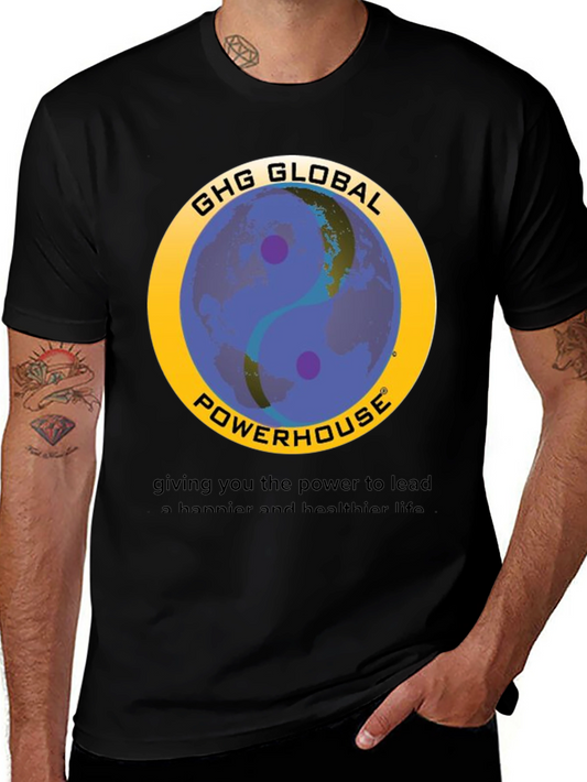 GHG Global Powerhouse Yin Yang Graphic T-Shirt