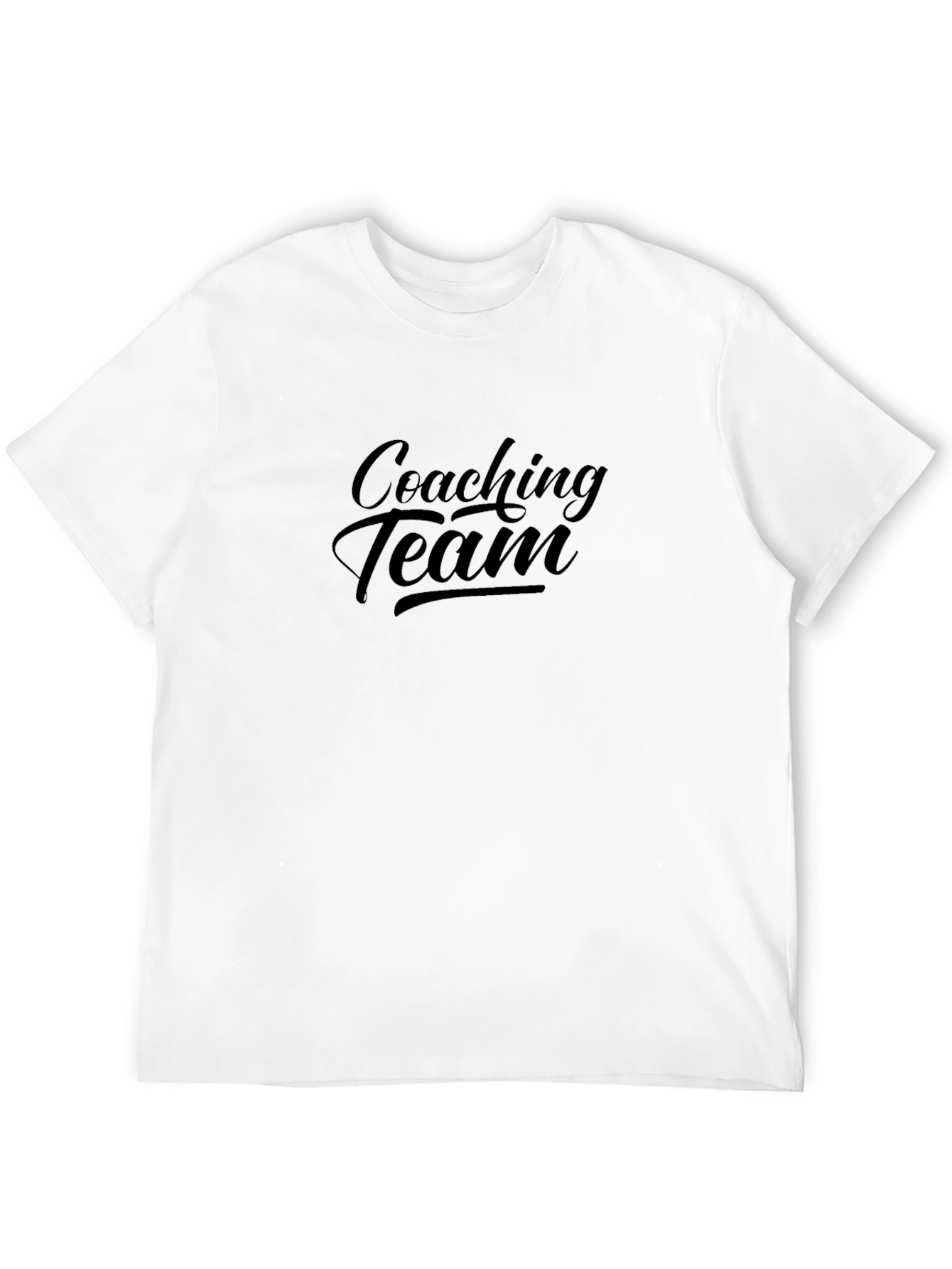 Coaching Team Black T-Shirt