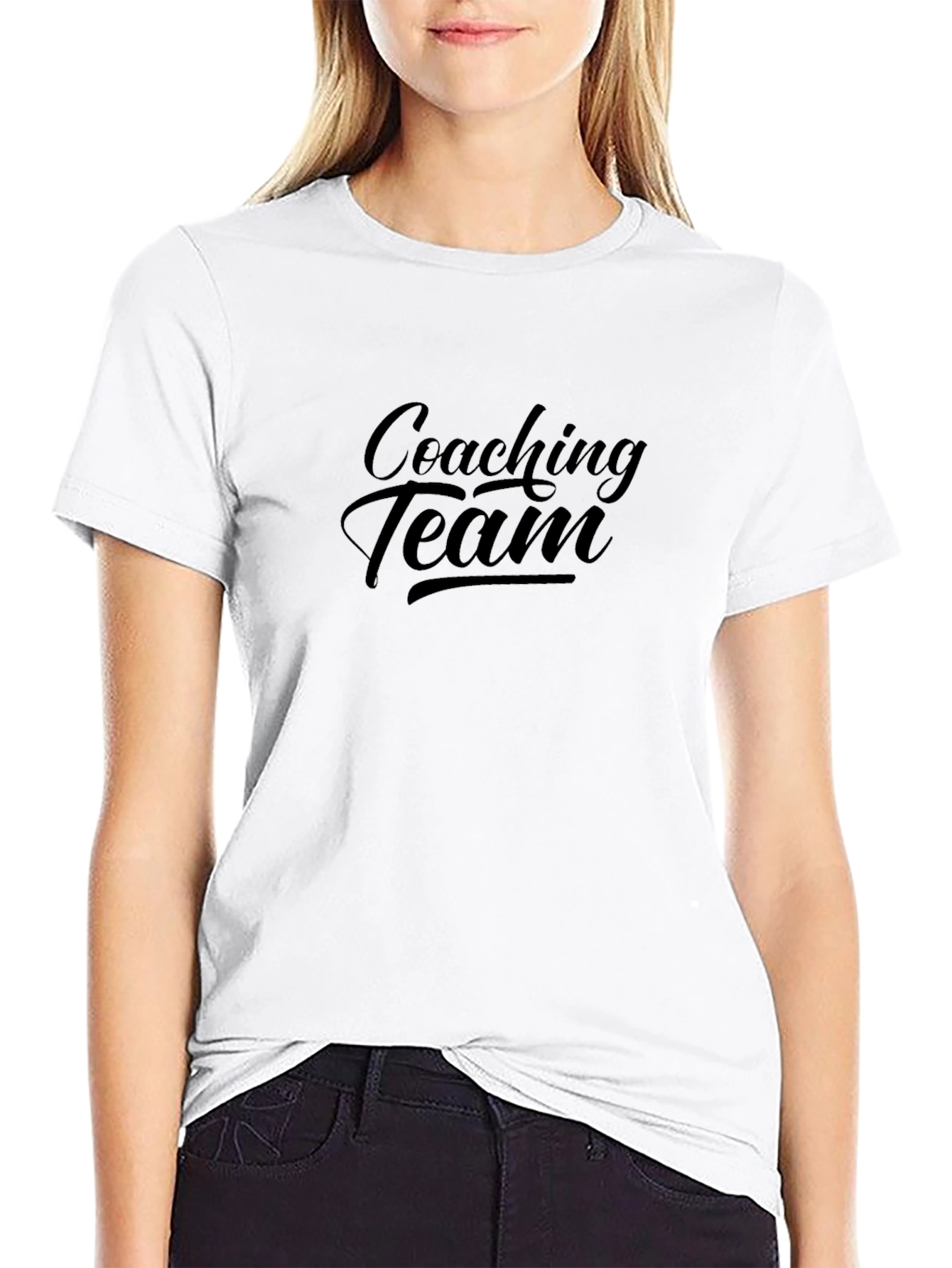 Coaching Team Black T-Shirt
