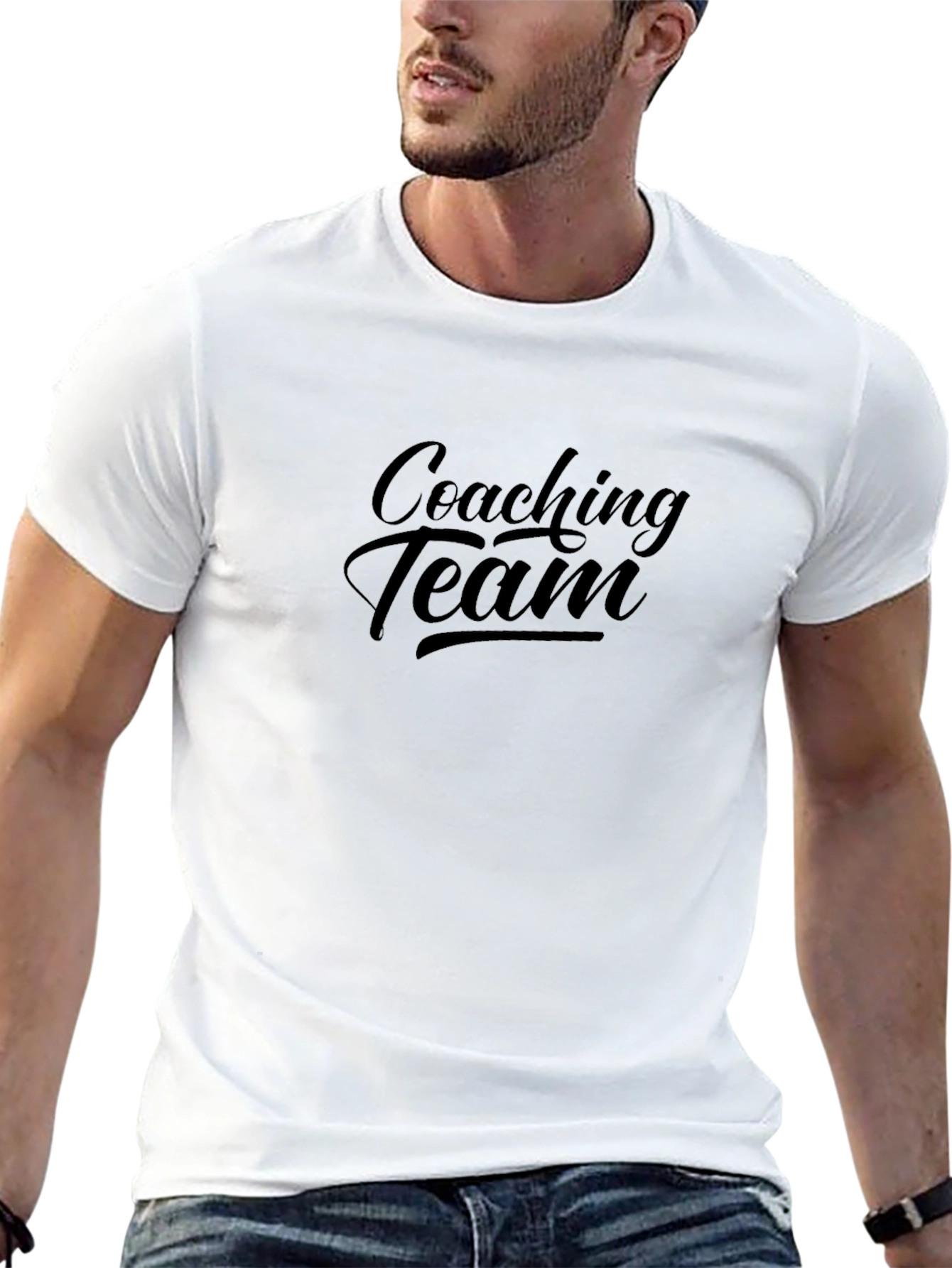 Coaching Team Black T-Shirt