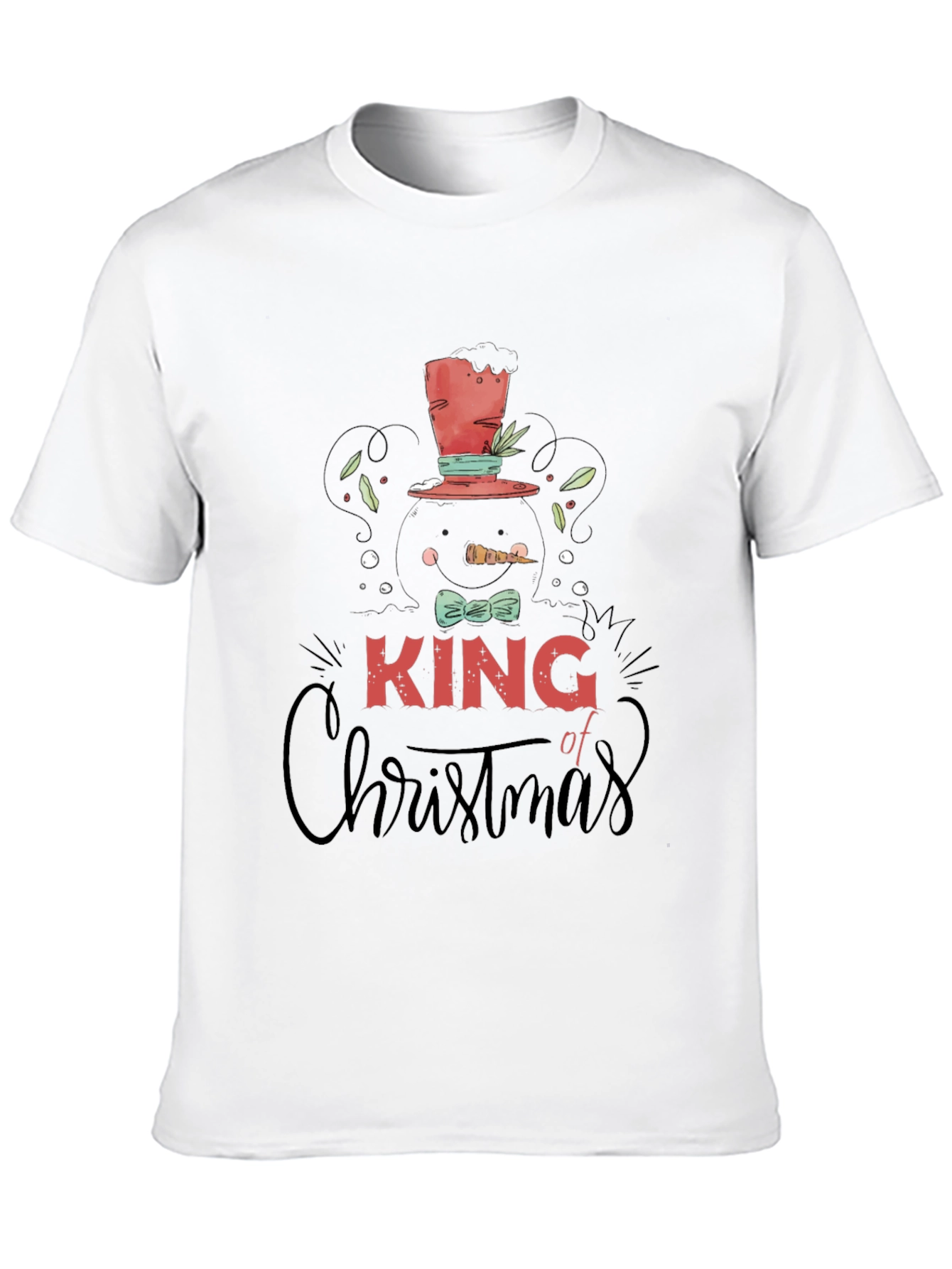 King of Christmas Graphic T-Shirt