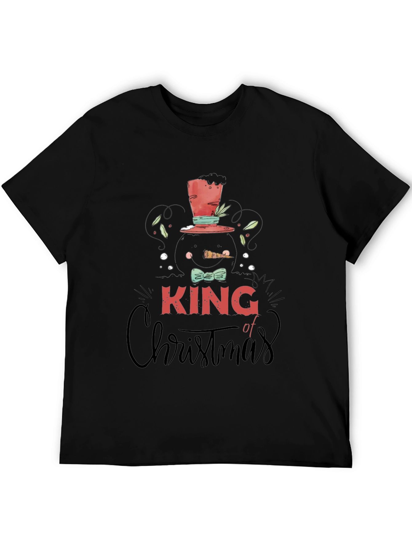 King of Christmas Graphic T-Shirt