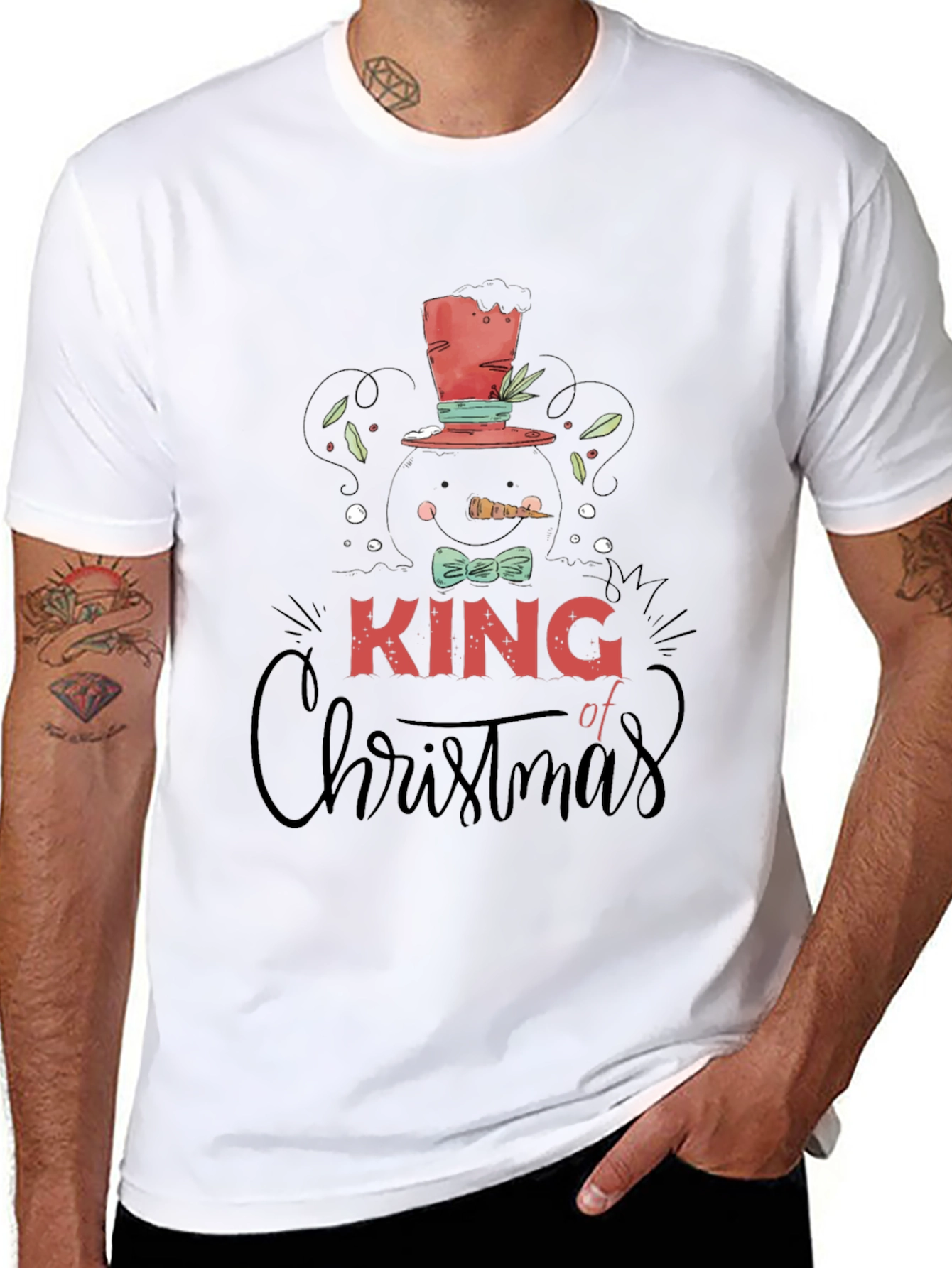 King of Christmas Graphic T-Shirt