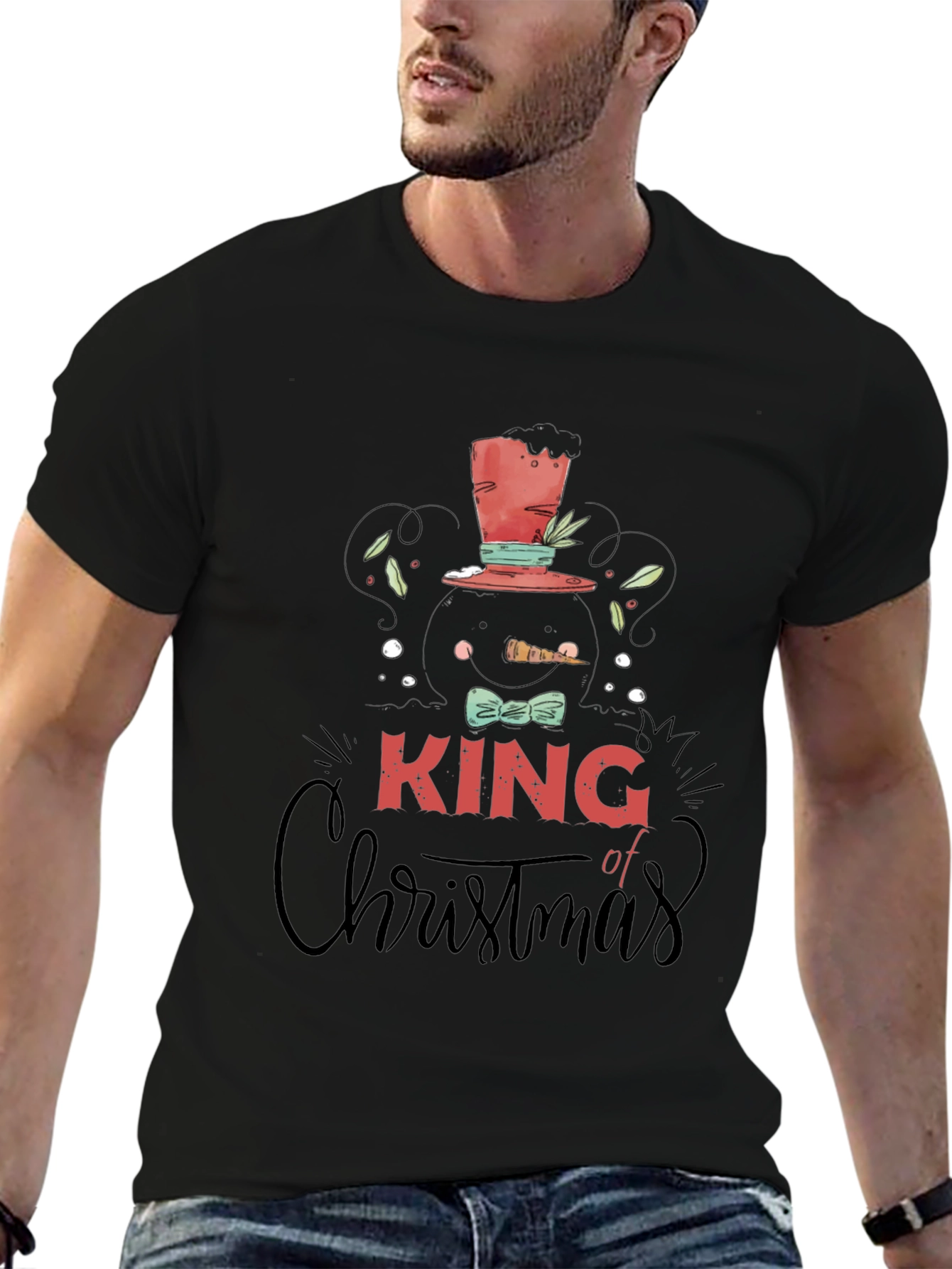 King of Christmas Graphic T-Shirt