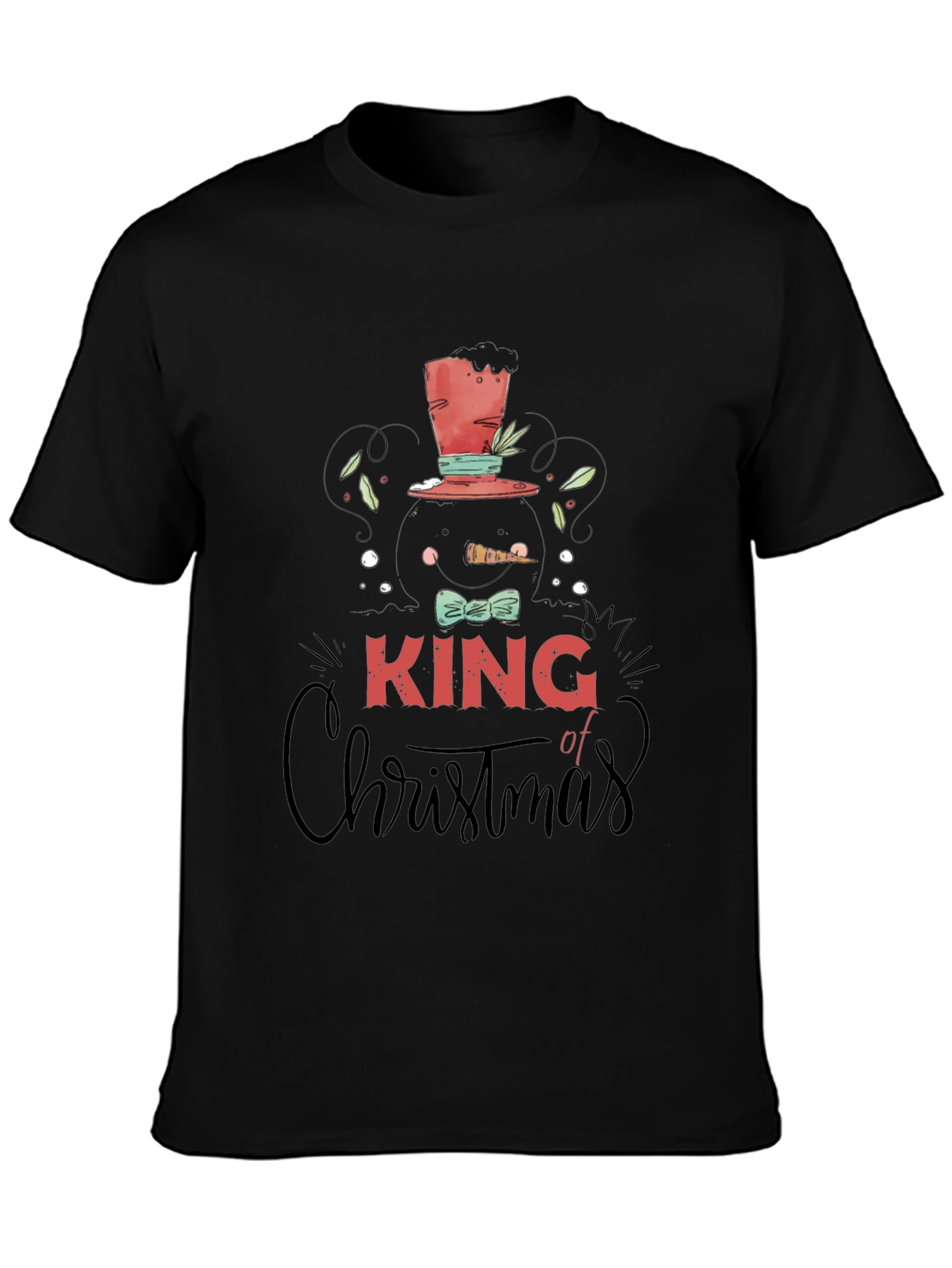 King of Christmas Graphic T-Shirt