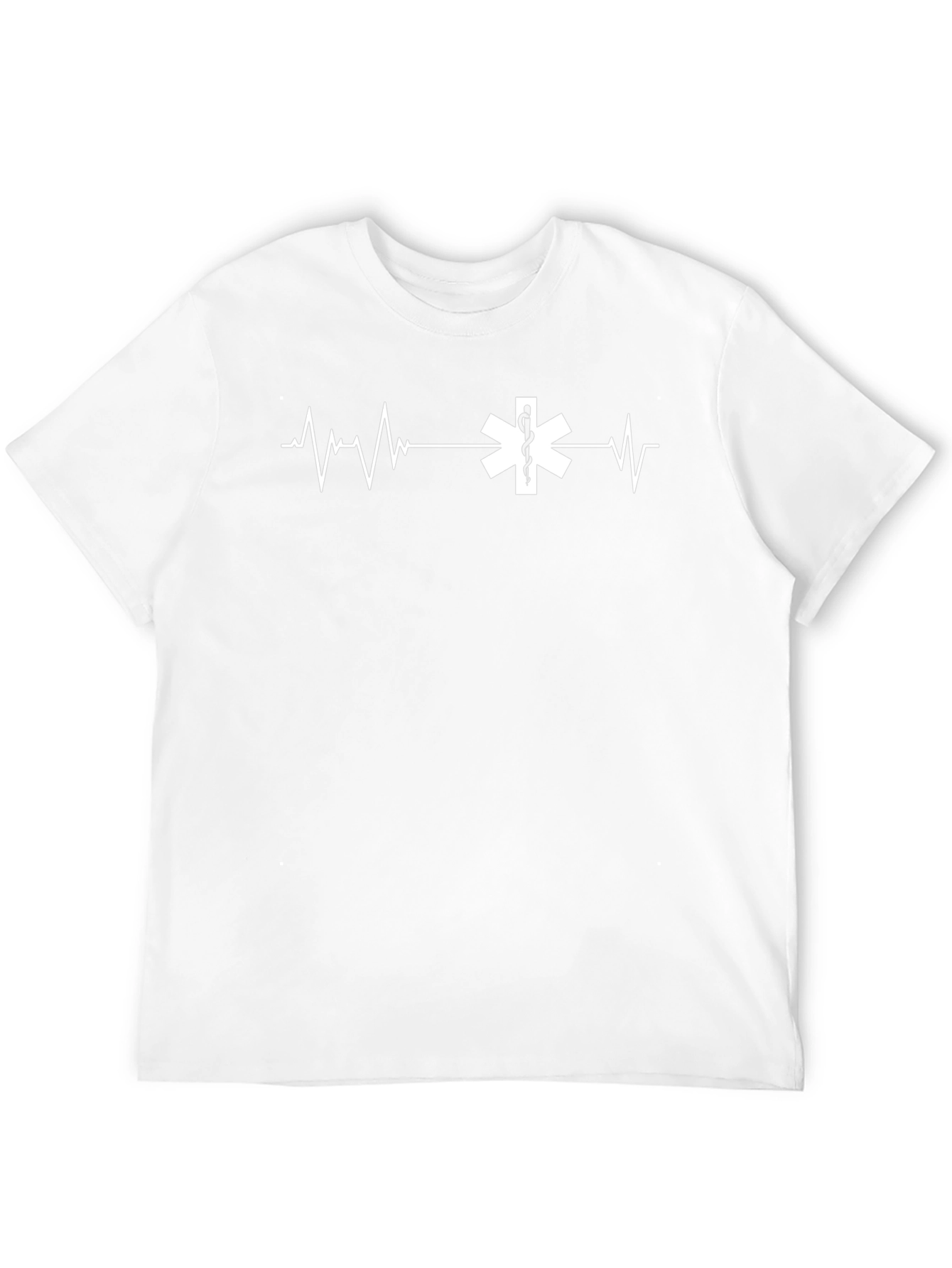 EMT Heartbeat Graphic Tee - Medical Responder T-Shirt