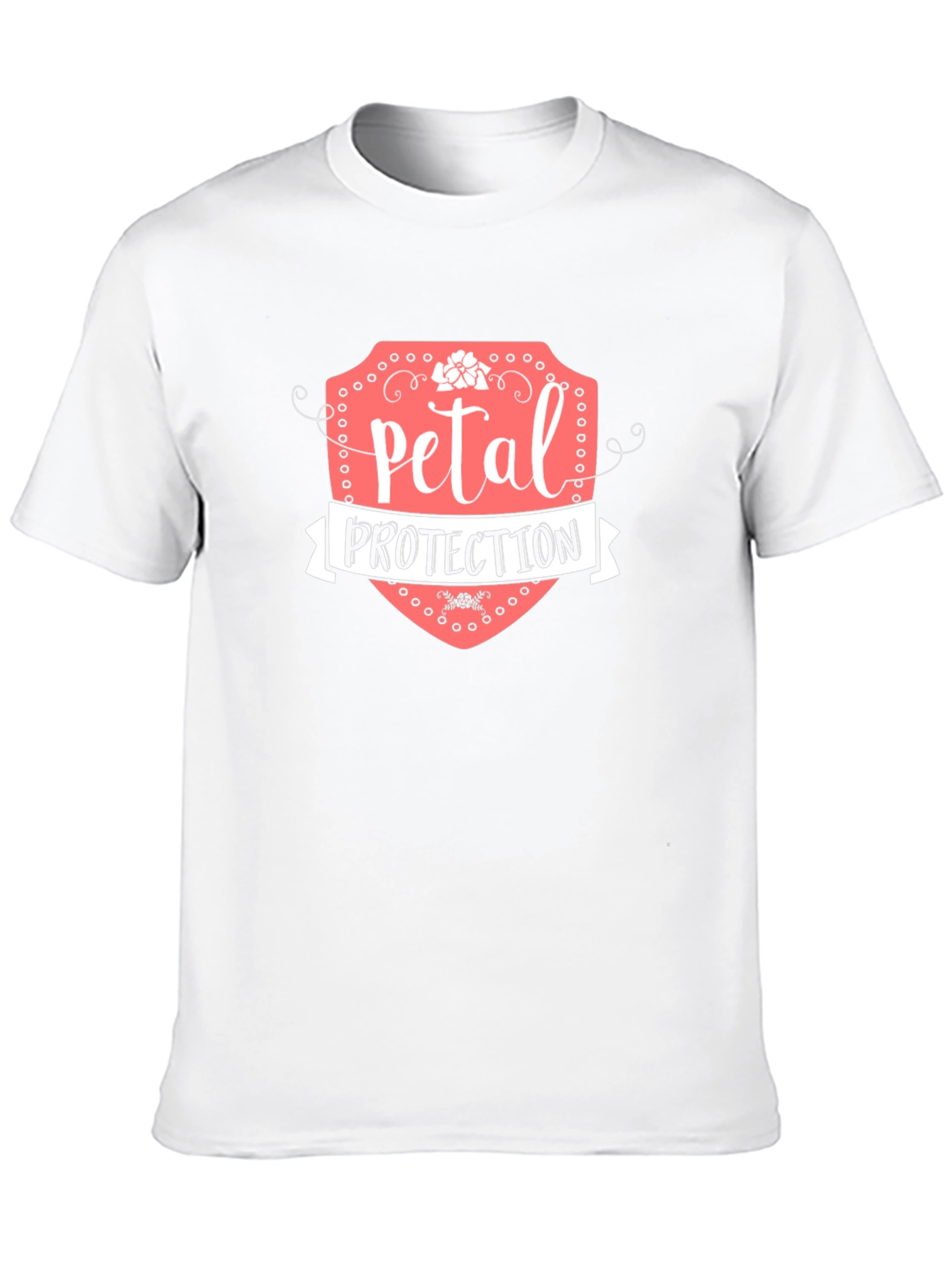 Petal Protection Graphic T-Shirt - Black