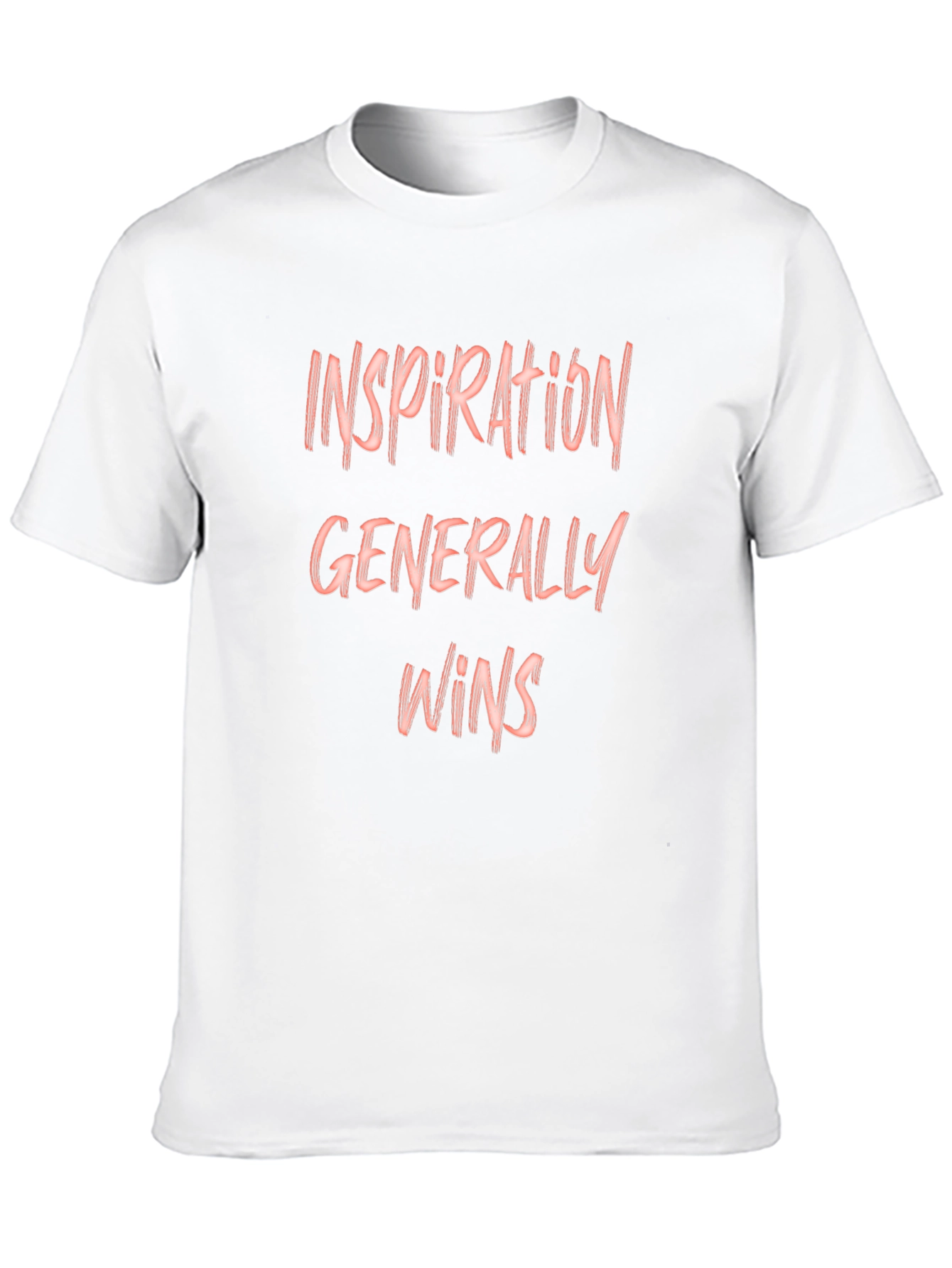 Inspiration Wins T-Shirt - Motivational Graphic Tee