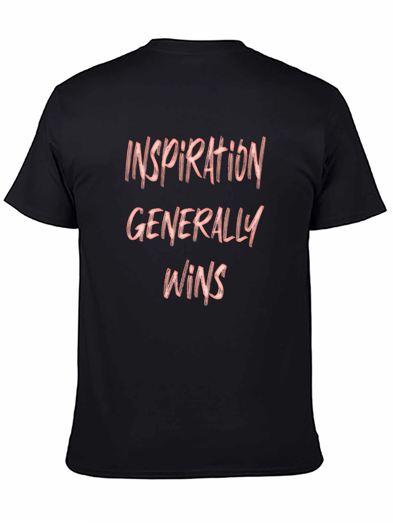 Inspiration Wins T-Shirt - Motivational Graphic Tee
