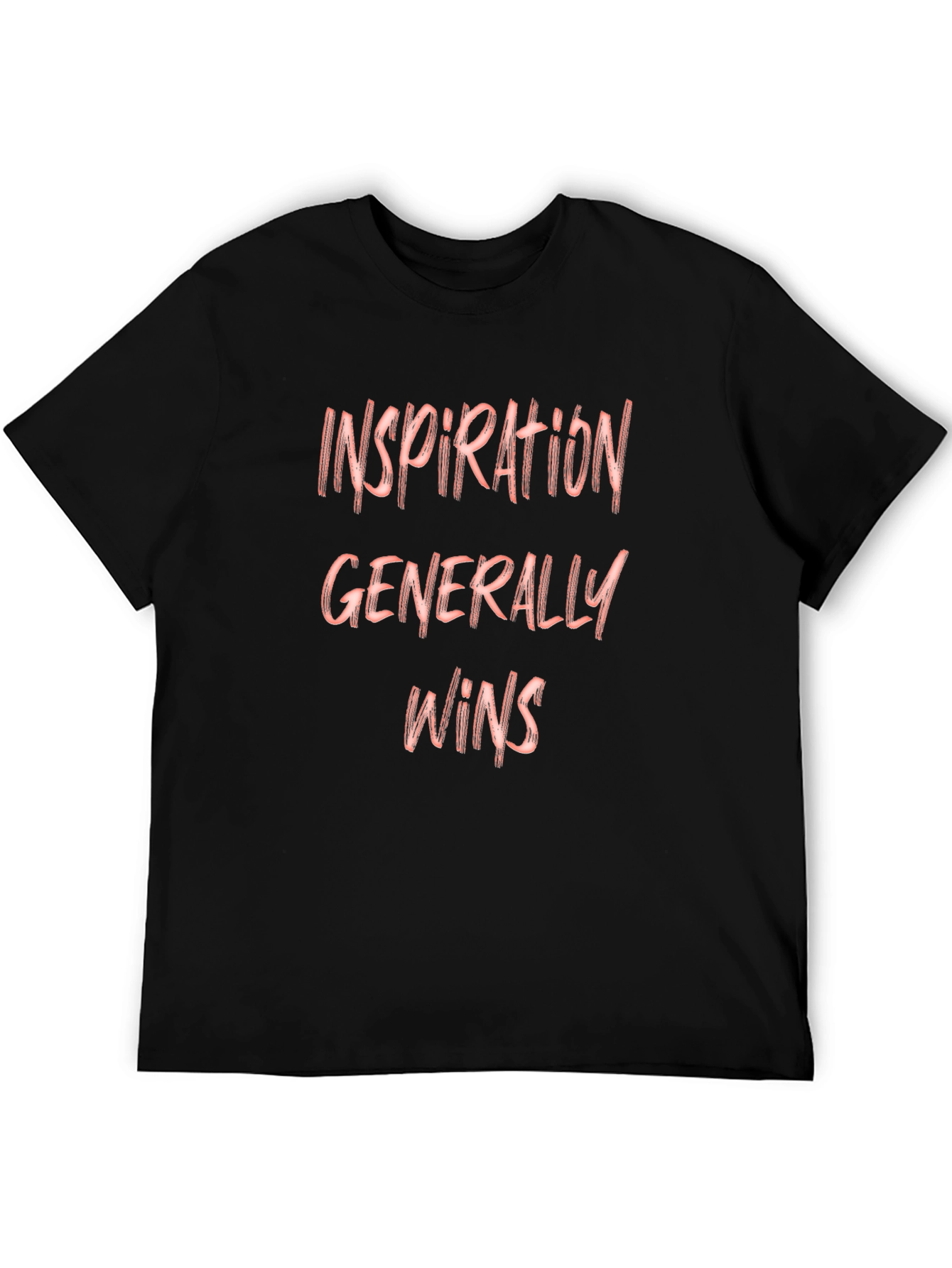 Inspiration Wins T-Shirt - Motivational Graphic Tee