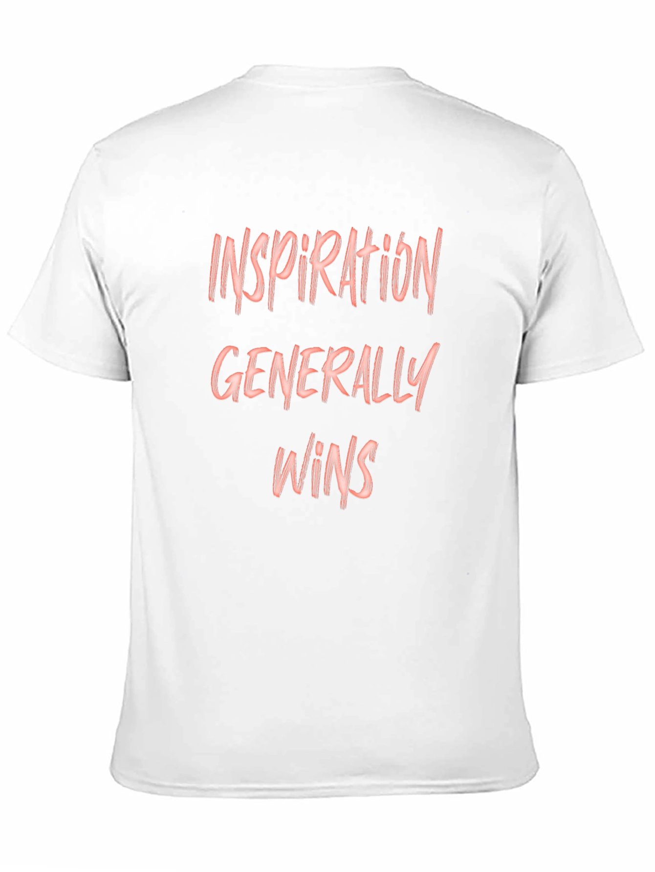Inspiration Wins T-Shirt - Motivational Graphic Tee
