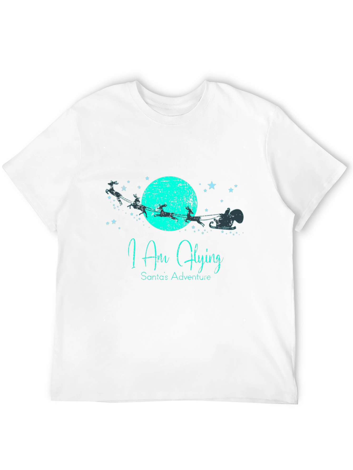Santas Adventure Tee - I Am Flying Christmas Shirt