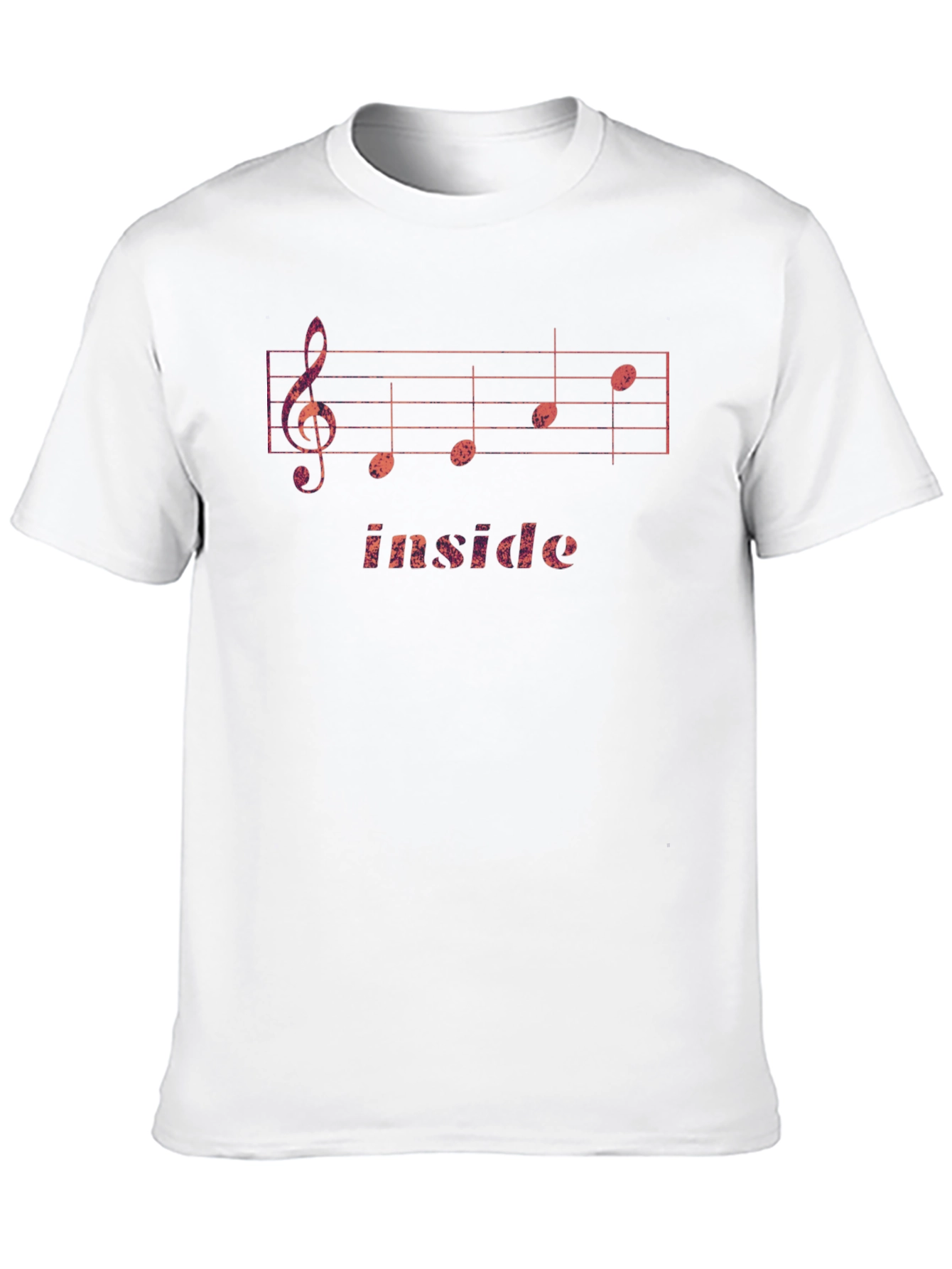 Inside Music Staff Tee