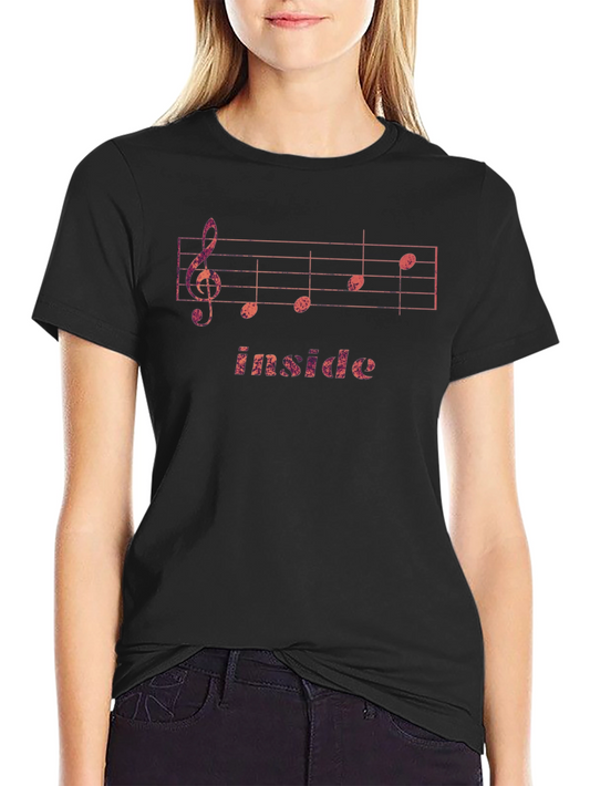 Inside Music Staff Tee