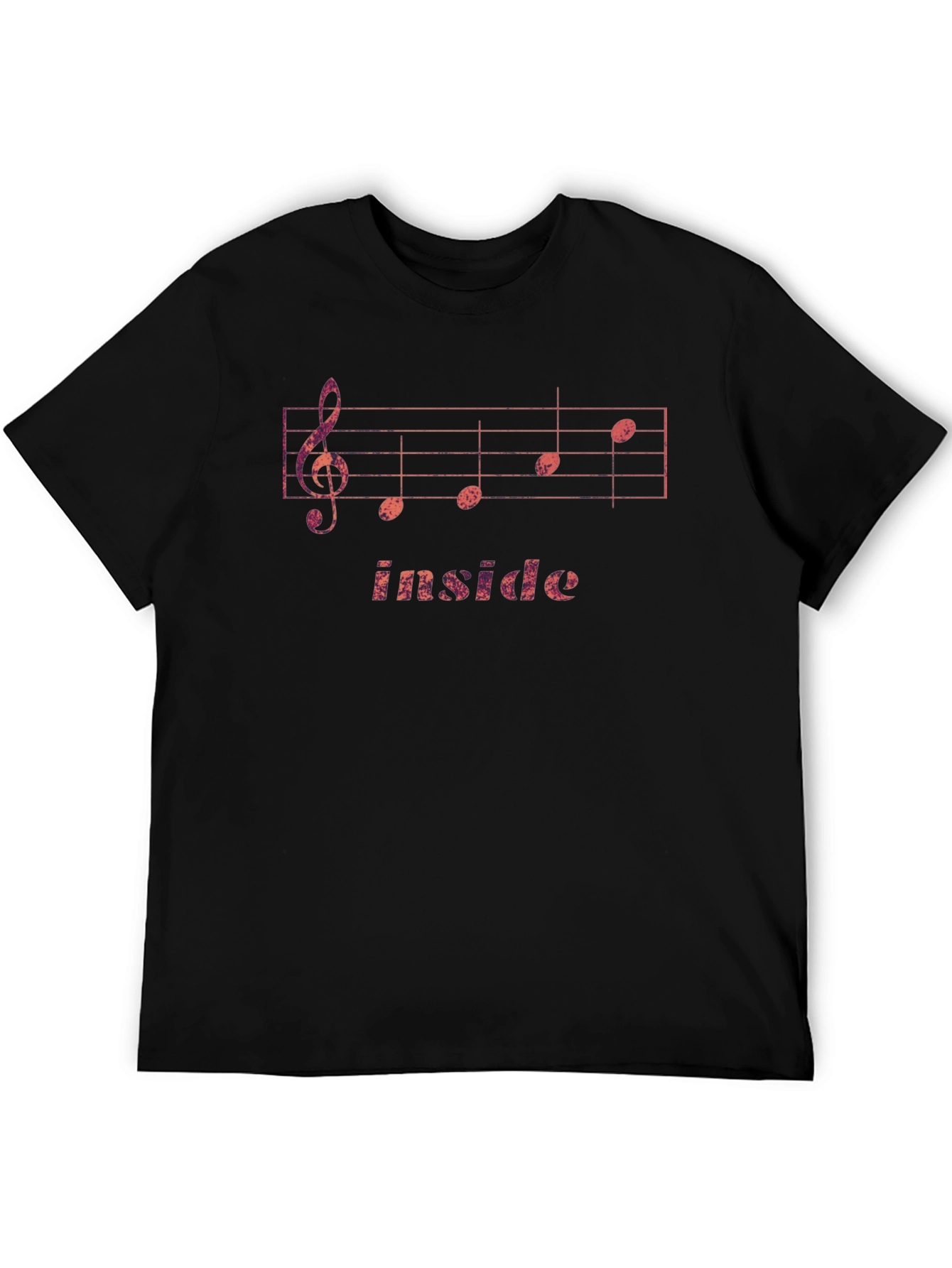 Inside Music Staff Tee