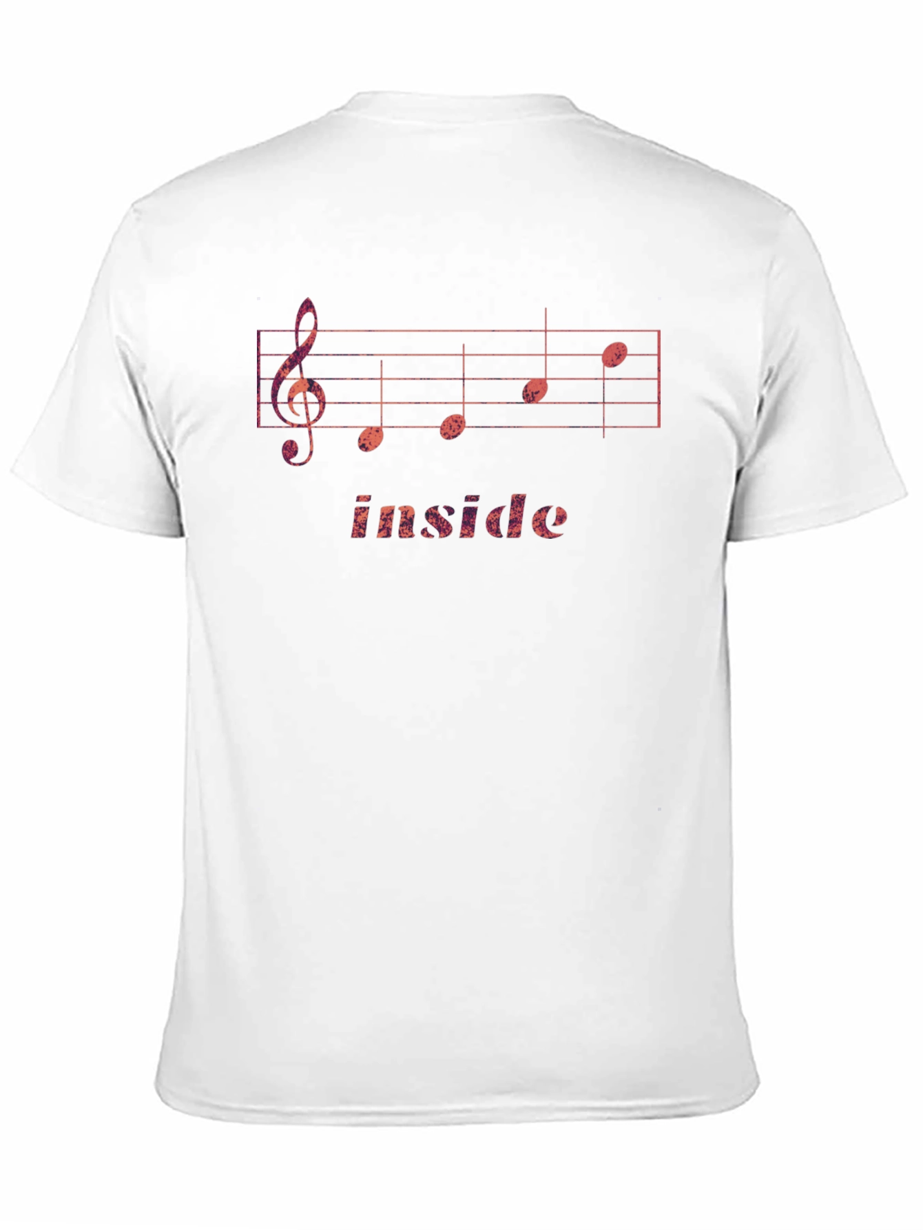 Inside Music Staff Tee
