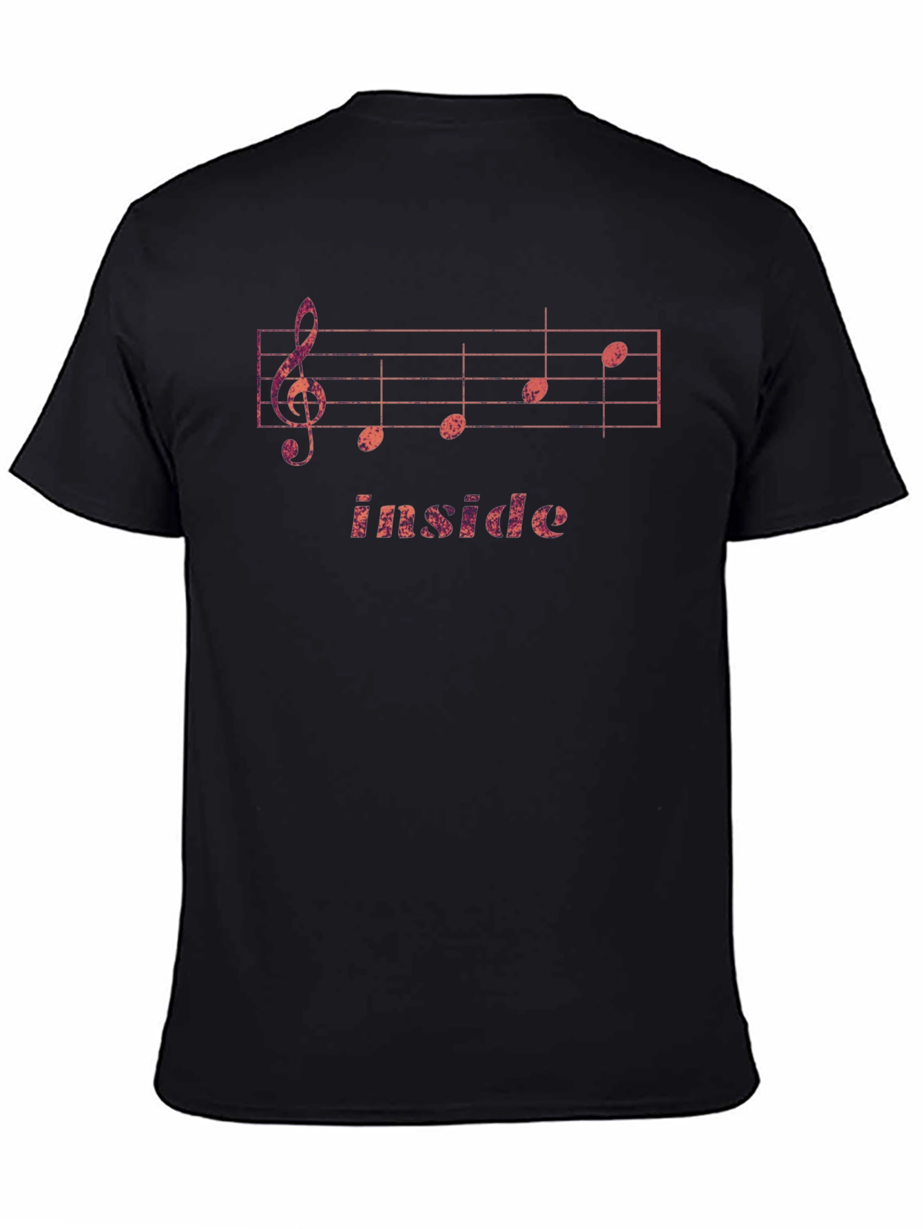 Inside Music Staff Tee