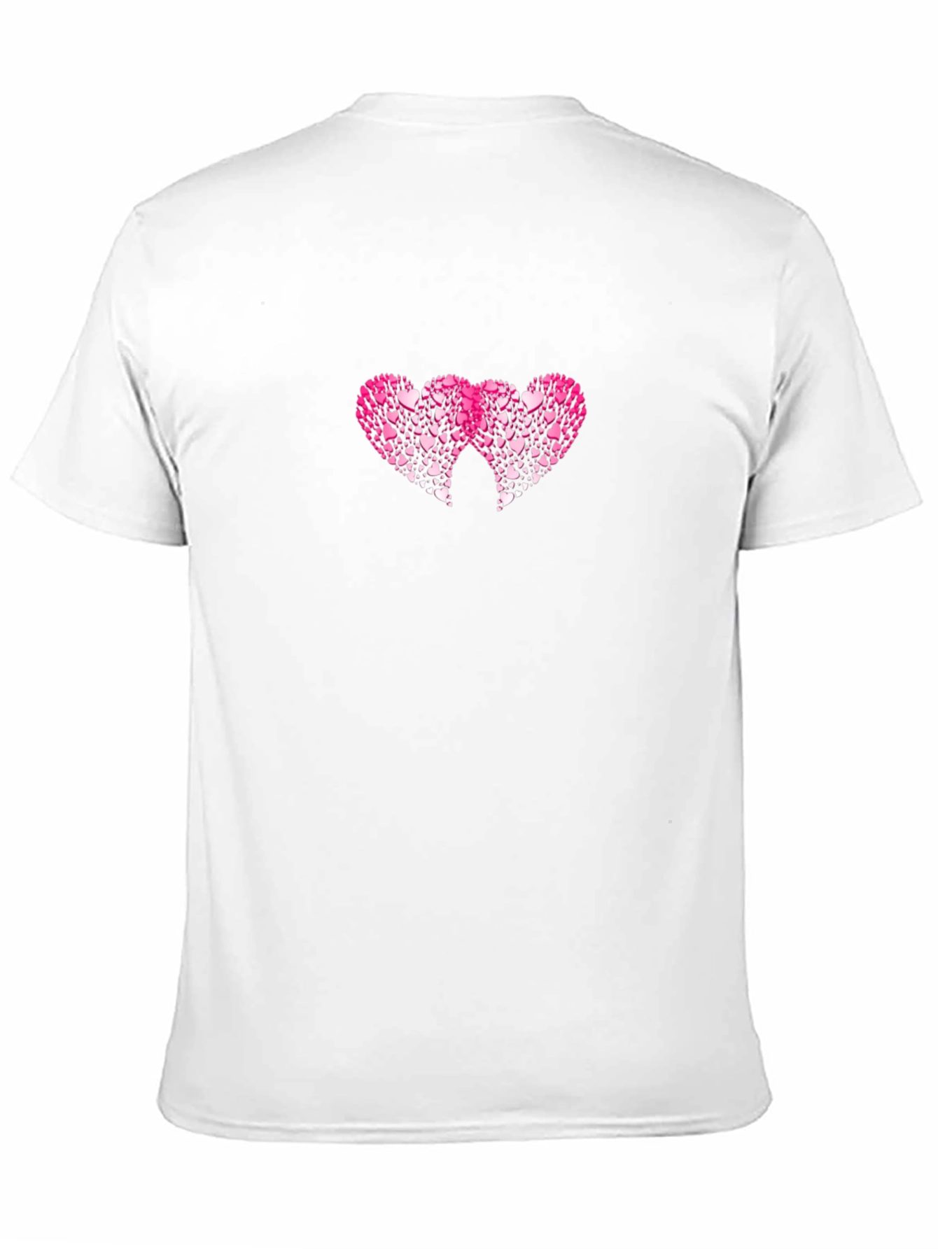 Heart Graphic Black T-Shirt - Love Design