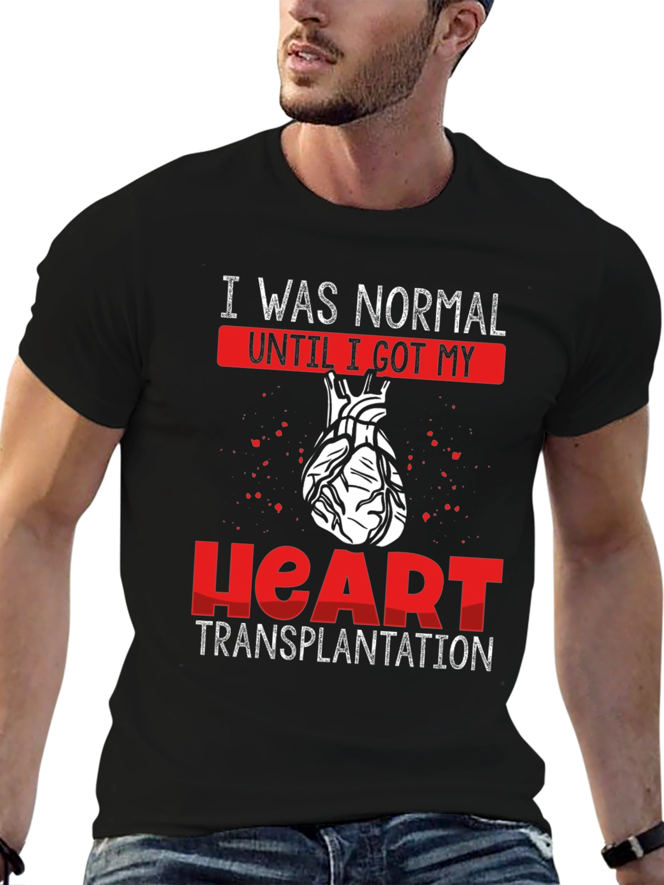Heart Transplant Recipient Graphic Tee