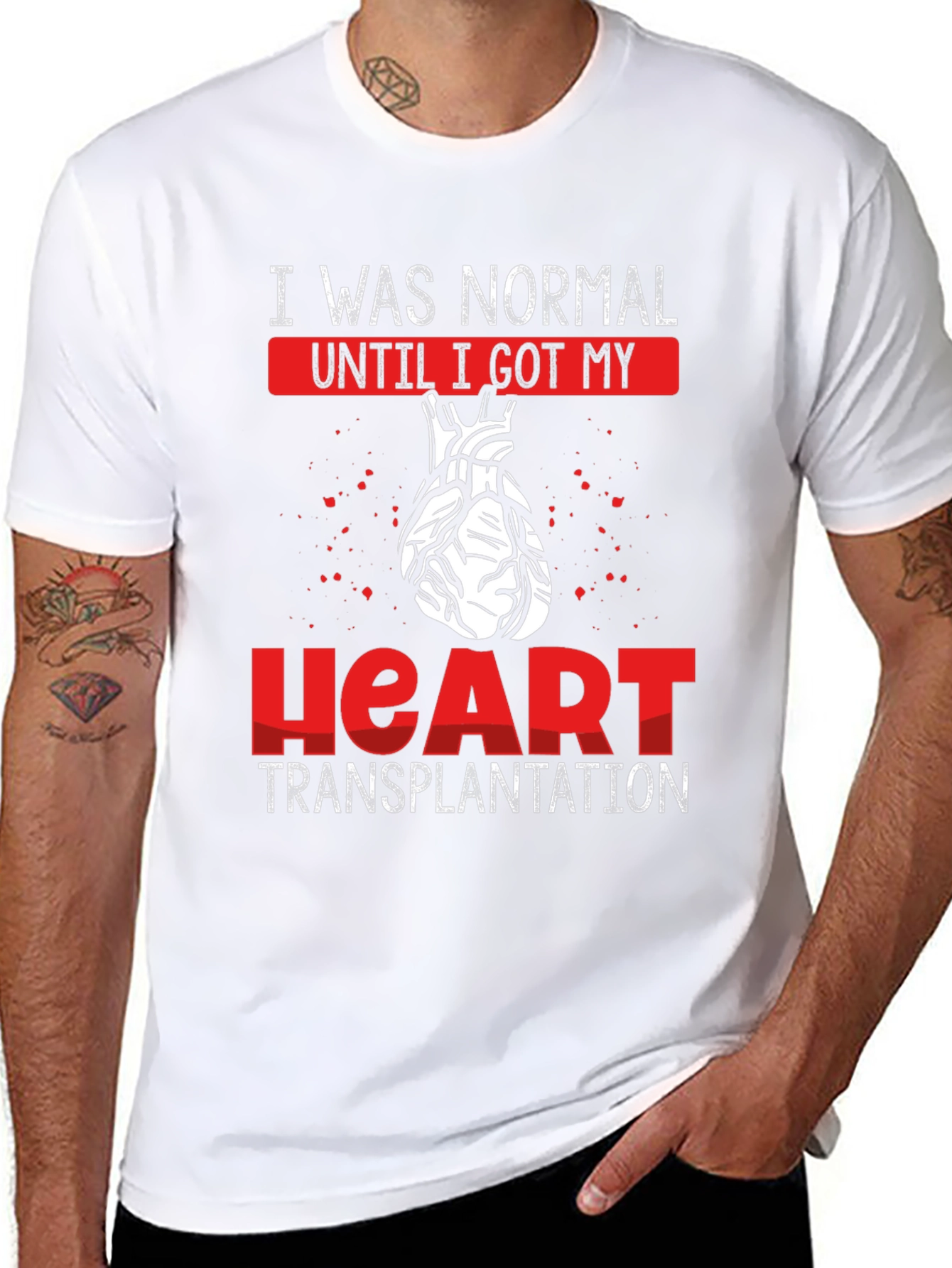 Heart Transplant Recipient Graphic Tee