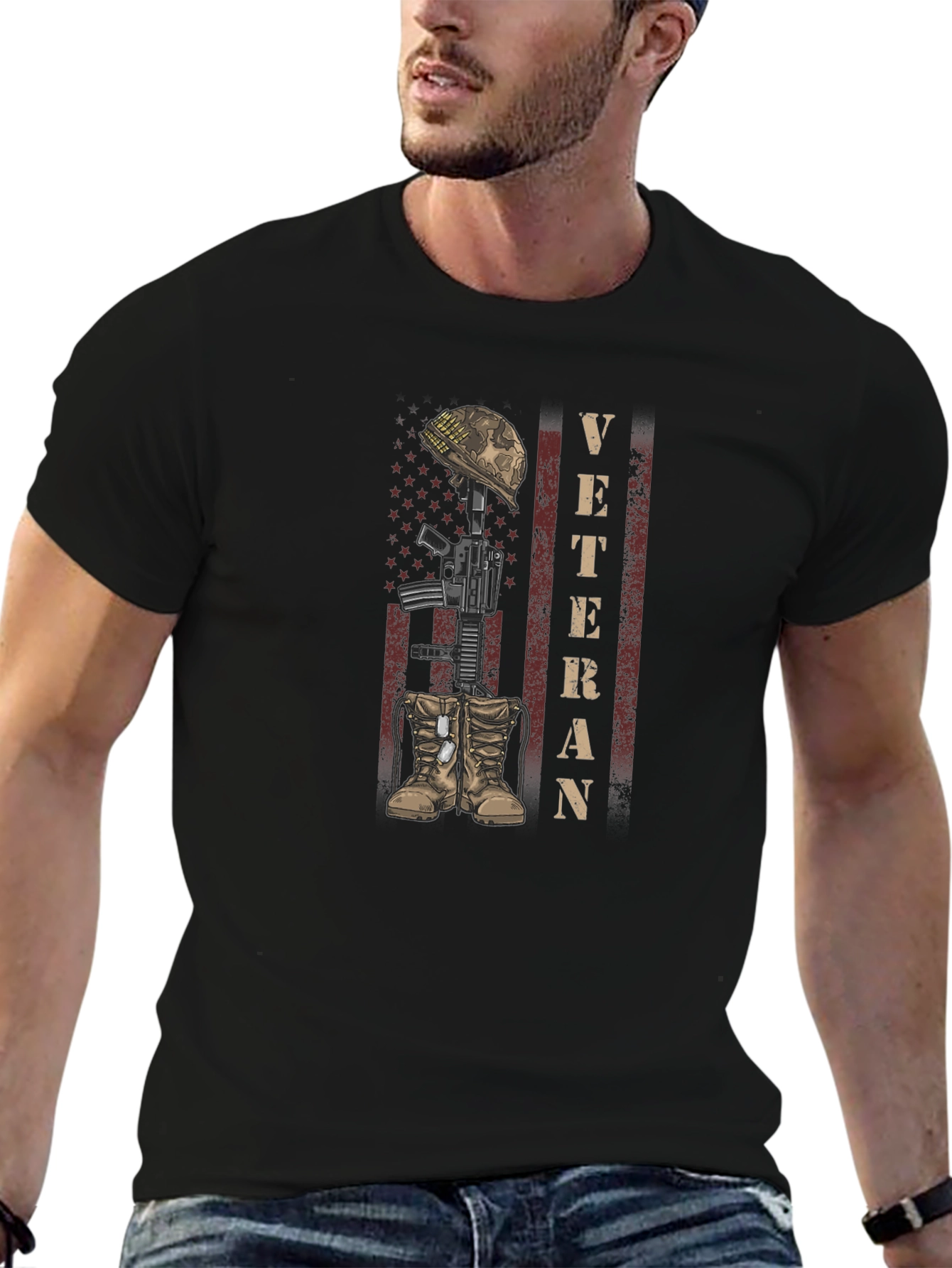 Veteran Memorial Graphic T-Shirt