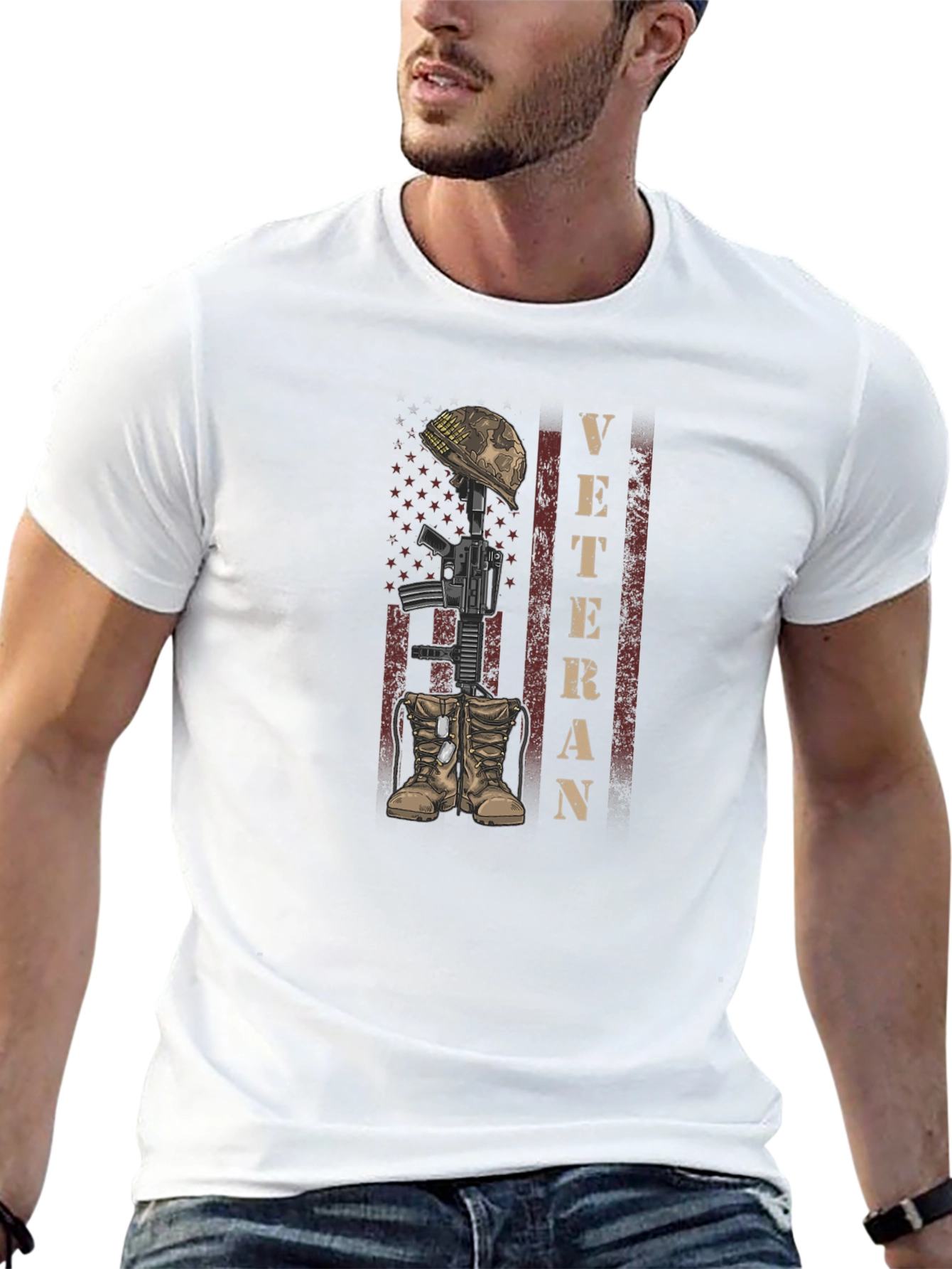 Veteran Memorial Graphic T-Shirt