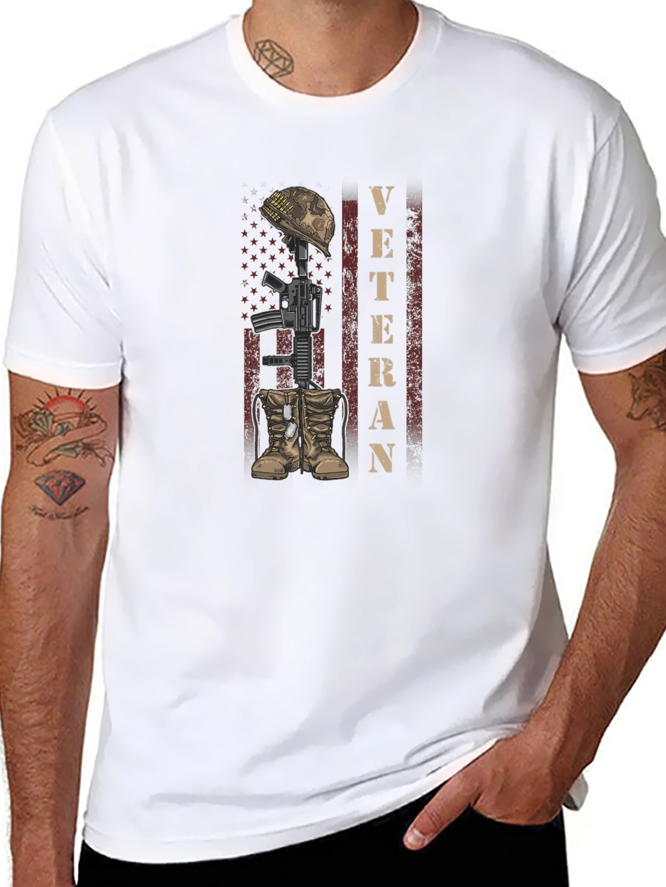 Veteran Memorial Graphic T-Shirt