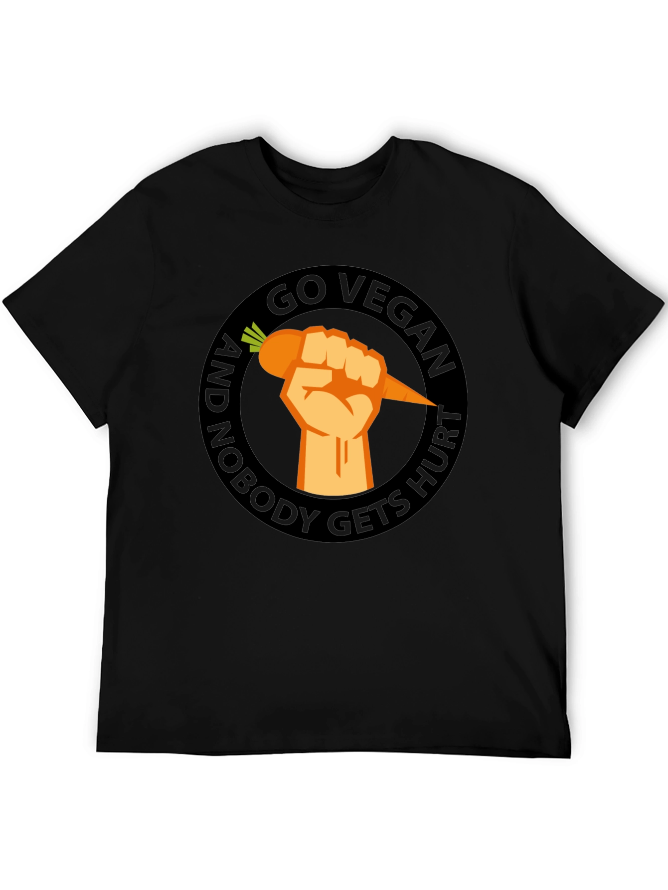 Go Vegan T-Shirt - Nobody Gets Hurt