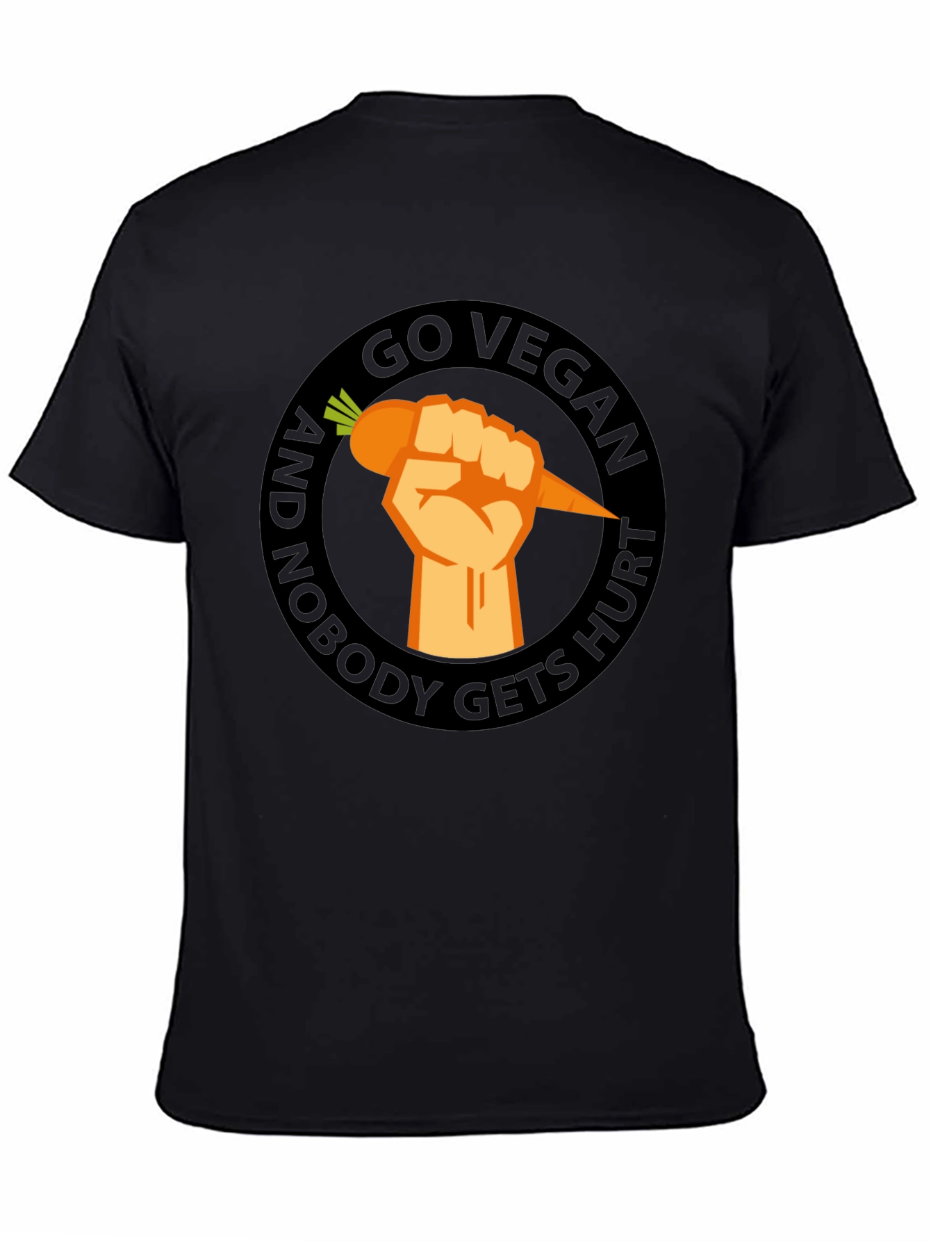 Go Vegan T-Shirt - Nobody Gets Hurt