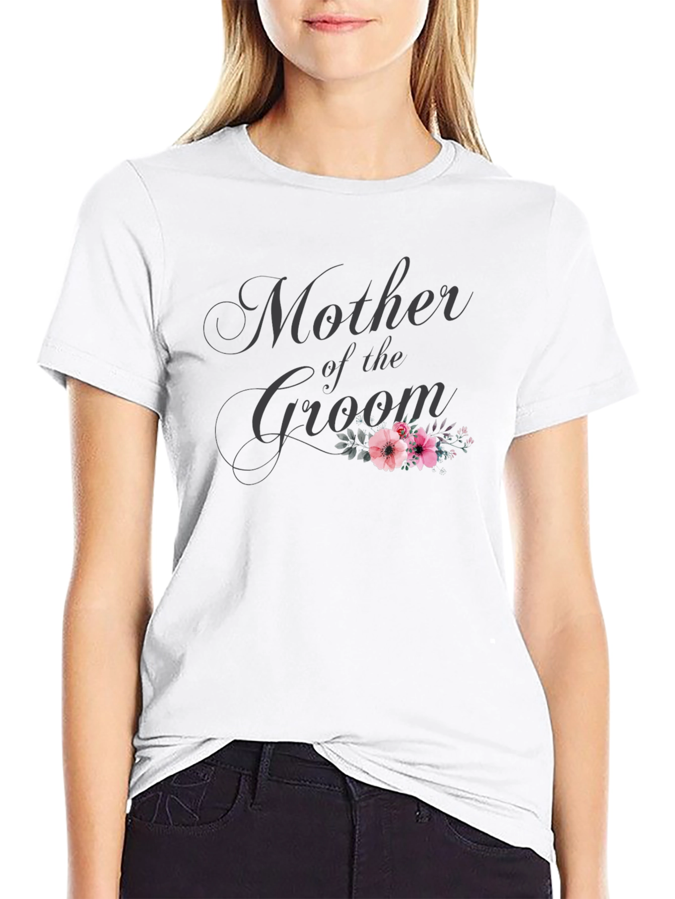 Mother of the Groom Black T-Shirt