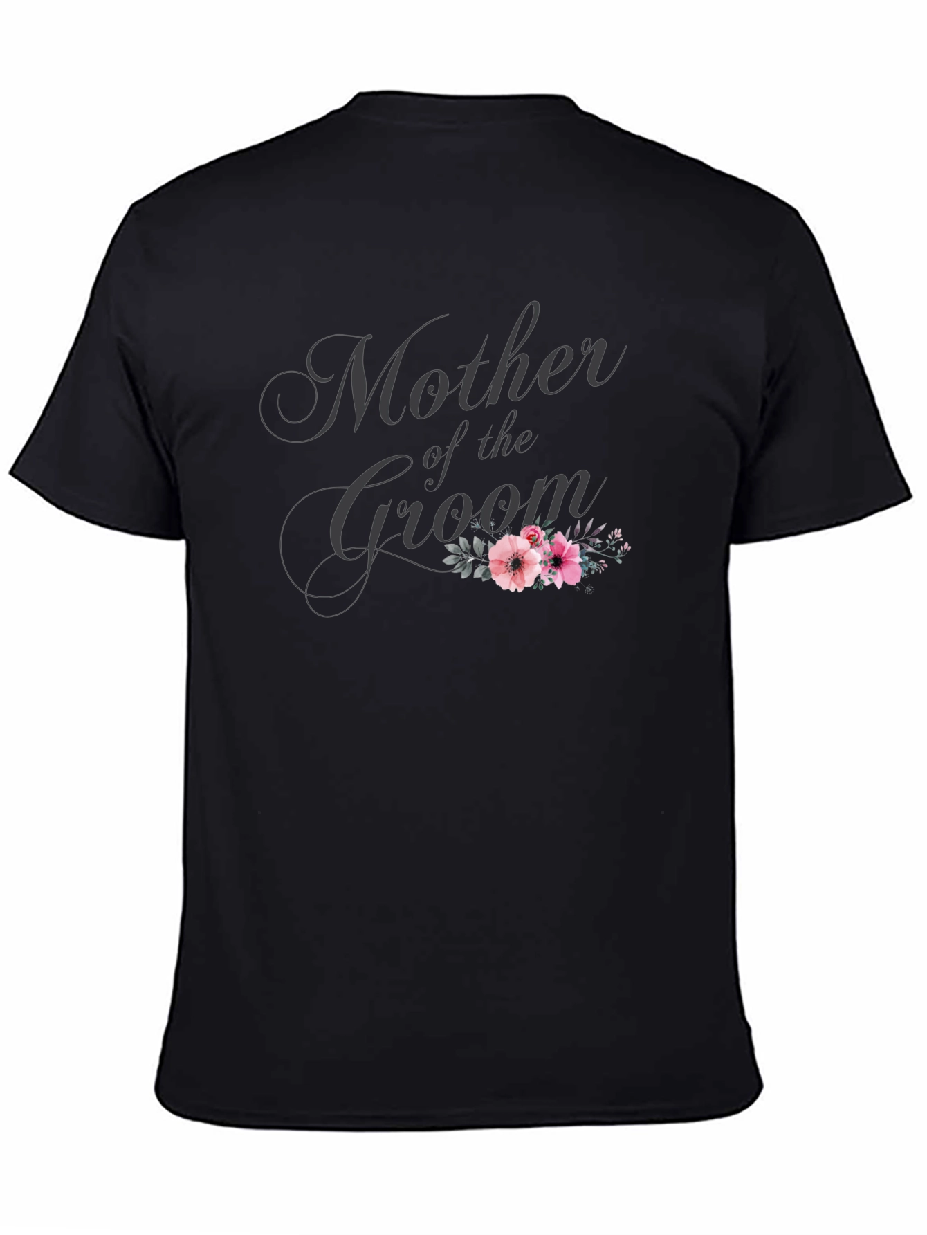 Mother of the Groom Black T-Shirt