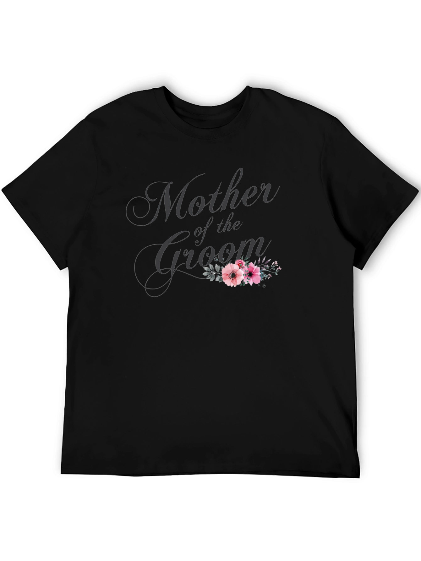 Mother of the Groom Black T-Shirt