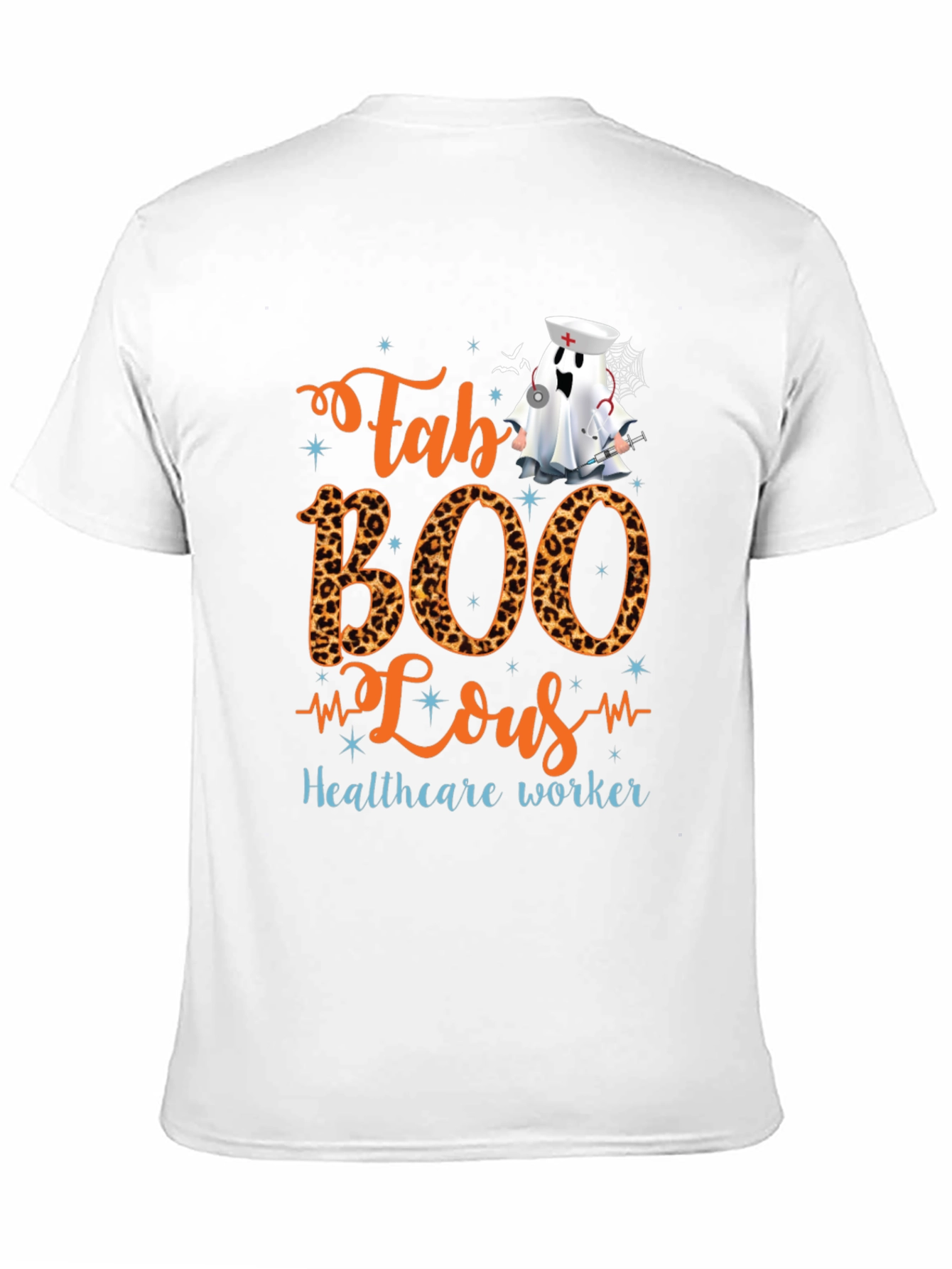 Fab BOO Lous Healthcare Worker Halloween T-Shirt