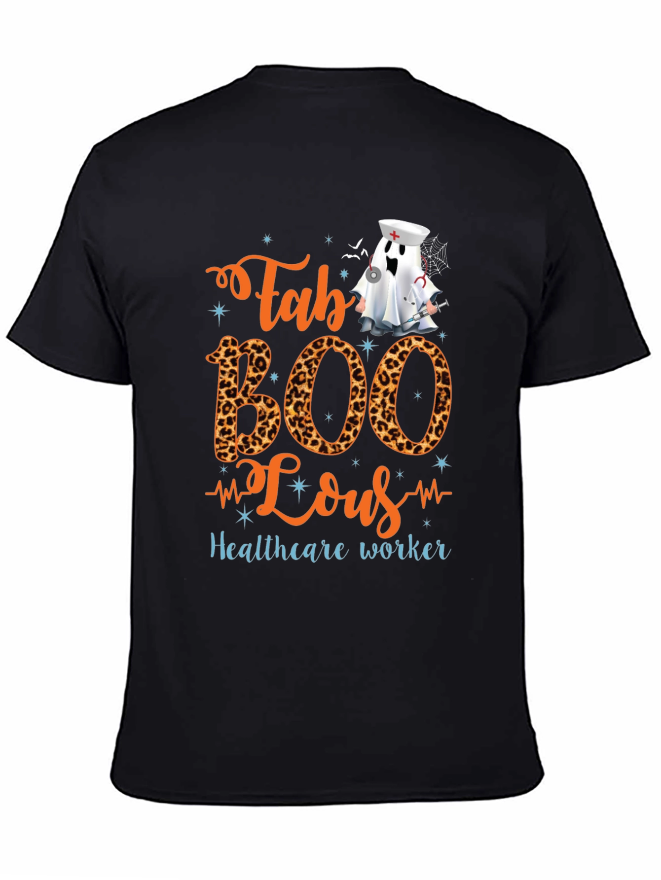 Fab BOO Lous Healthcare Worker Halloween T-Shirt