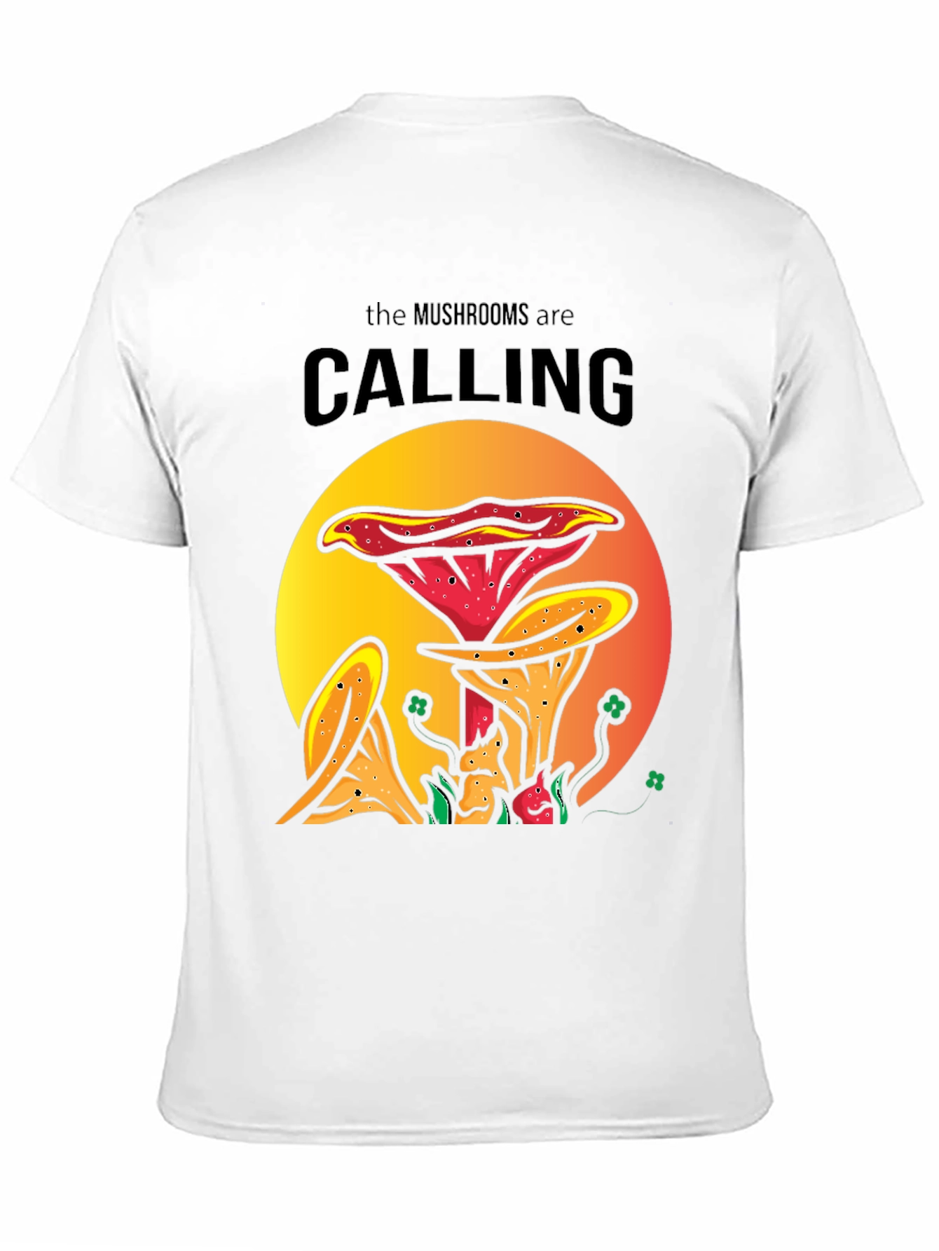 Mushroom Calling T-Shirt | Fun Nature Tee