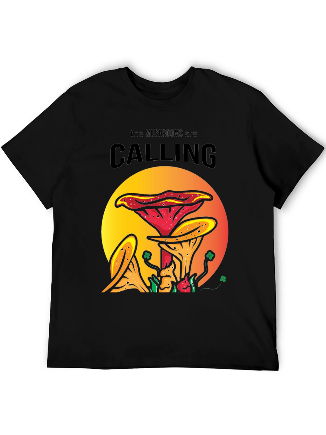 Mushroom Calling T-Shirt | Fun Nature Tee