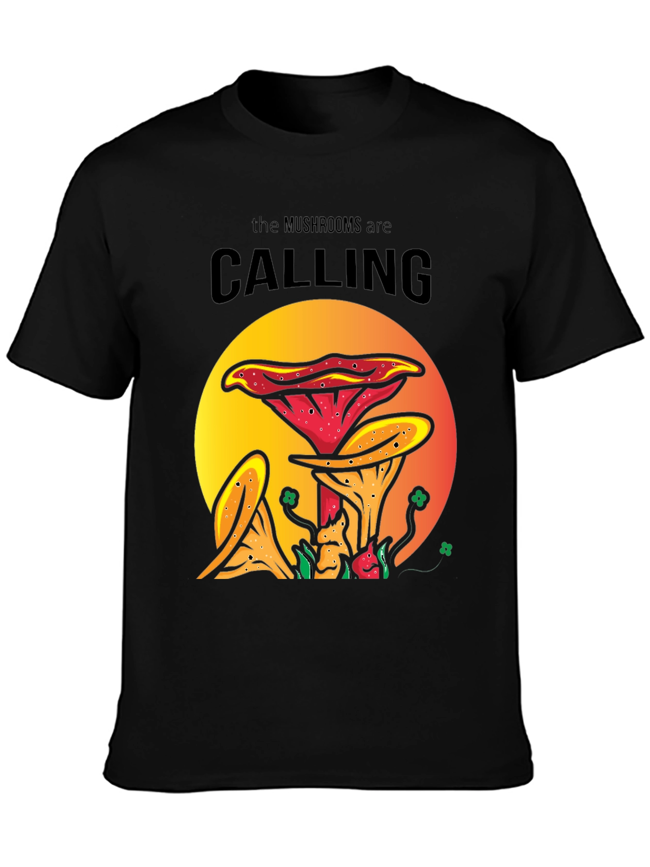 Mushroom Calling T-Shirt | Fun Nature Tee