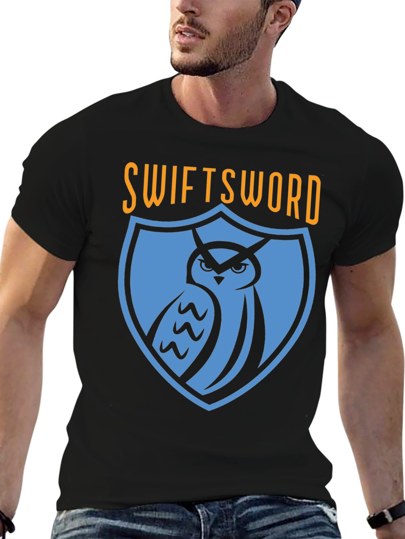SwiftSword Owl Shield Graphic Tee