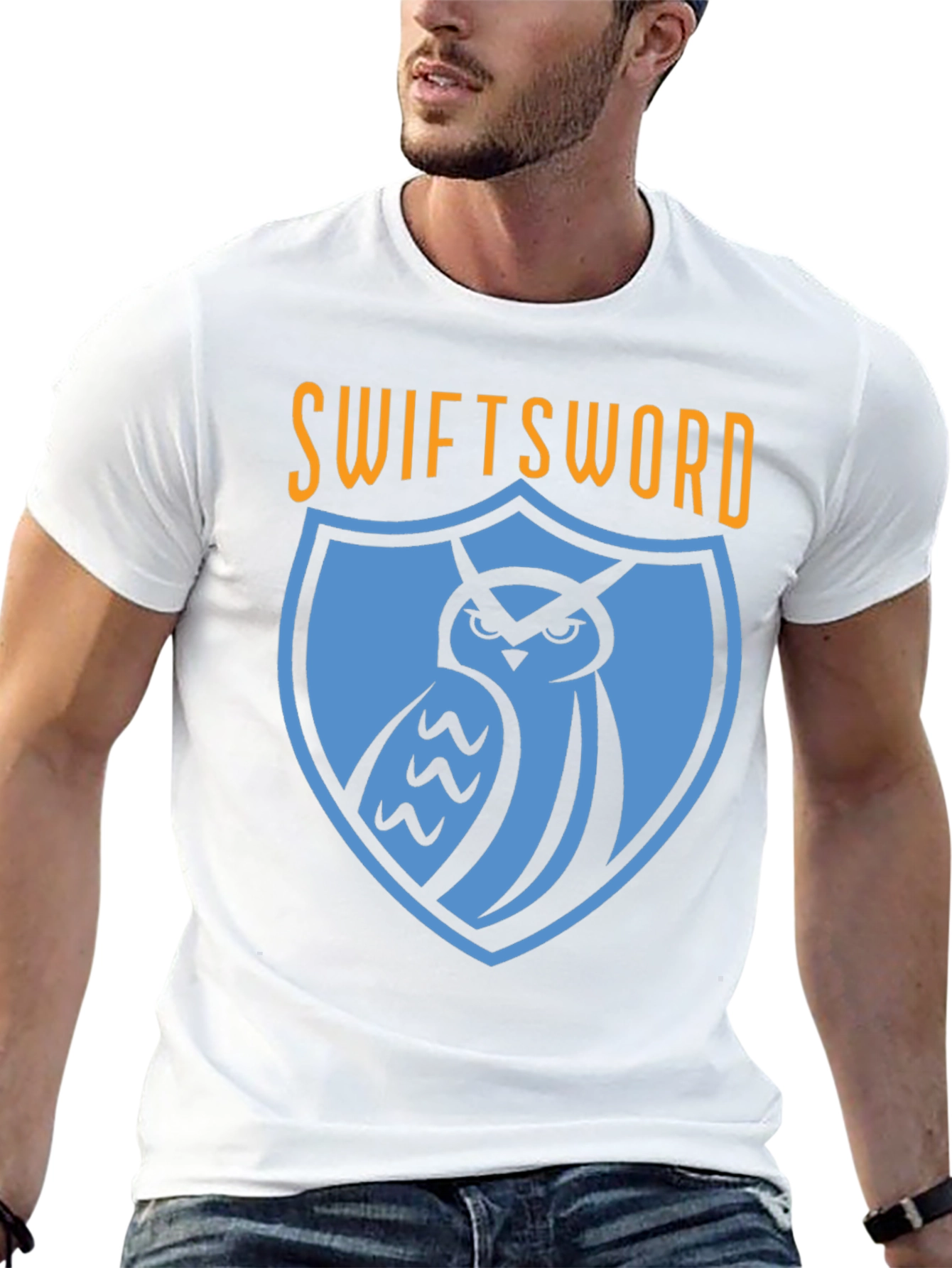 SwiftSword Owl Shield Graphic Tee