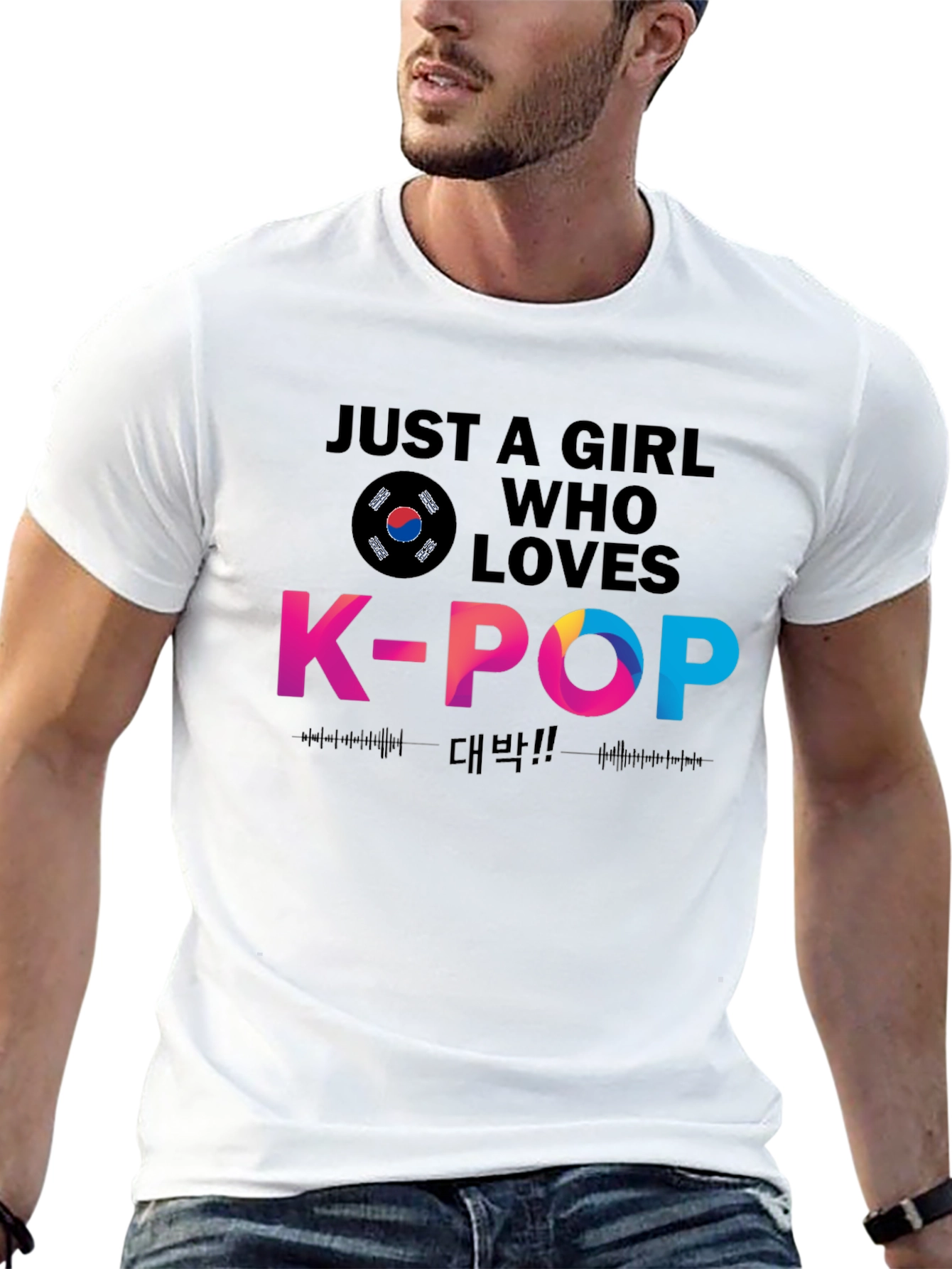 Just A Girl Who Loves K-Pop T-Shirt