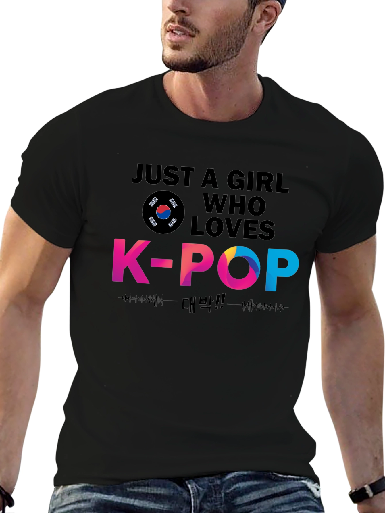 Just A Girl Who Loves K-Pop T-Shirt
