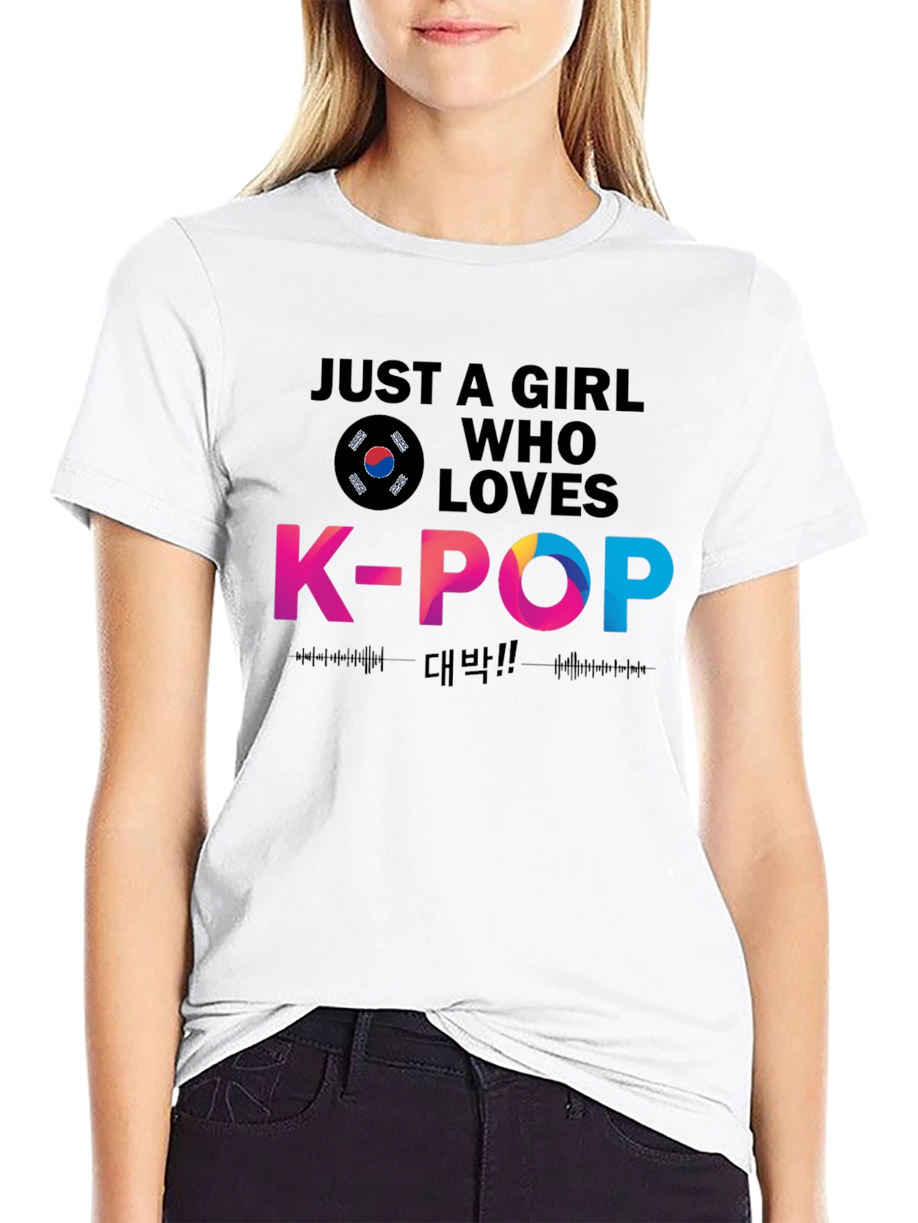Just A Girl Who Loves K-Pop T-Shirt