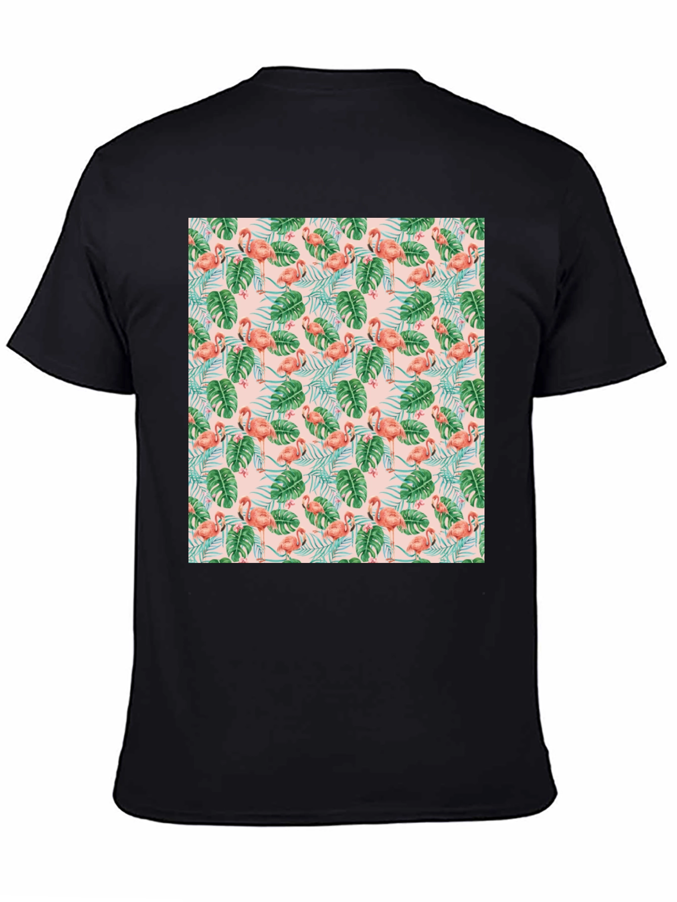 Tropical Flamingo T-Shirt - Vibrant Pattern