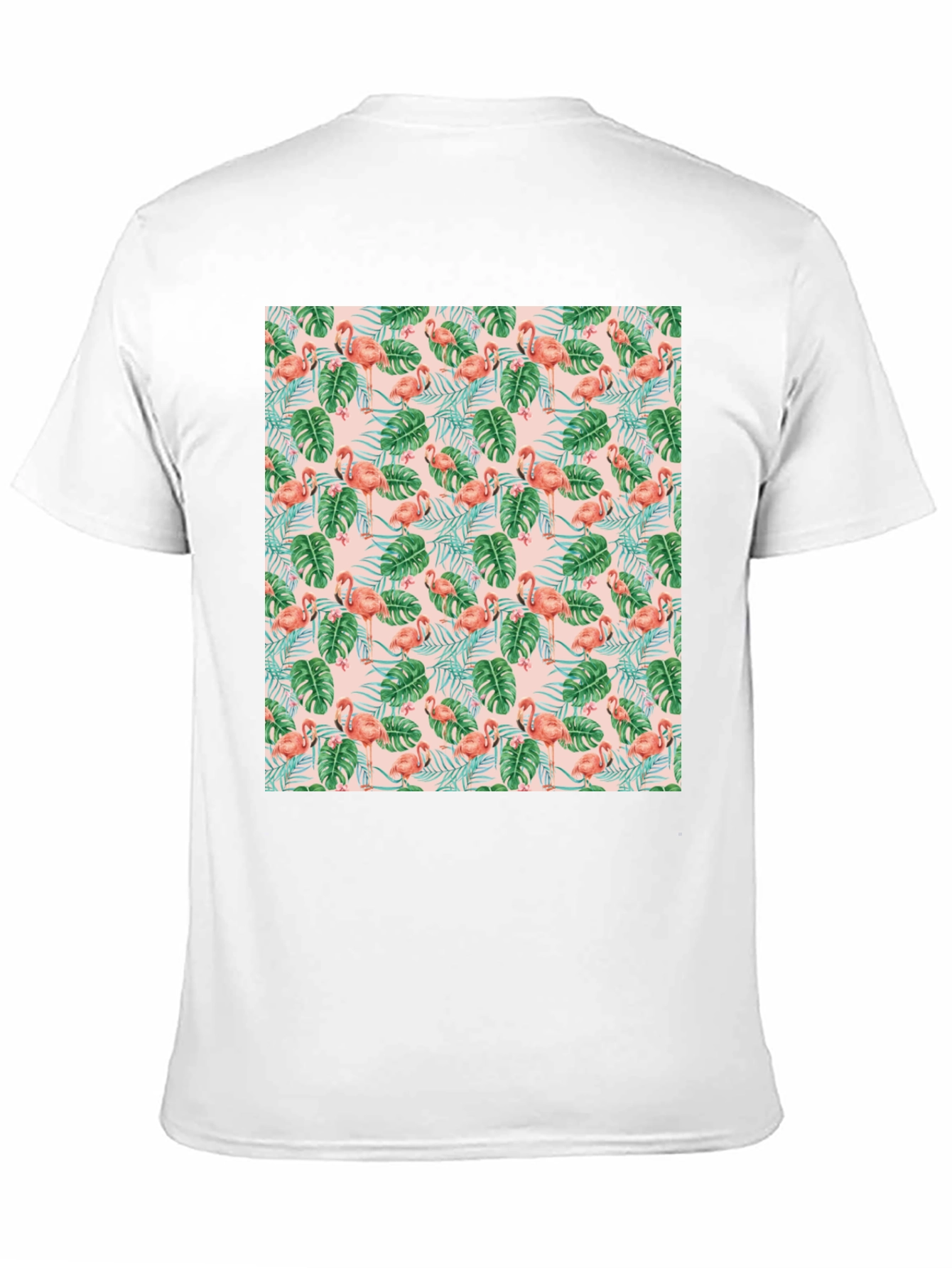 Tropical Flamingo T-Shirt - Vibrant Pattern