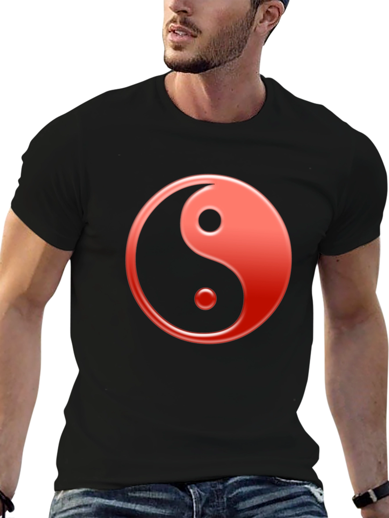 Yin Yang Graphic Tee - Balance & Style