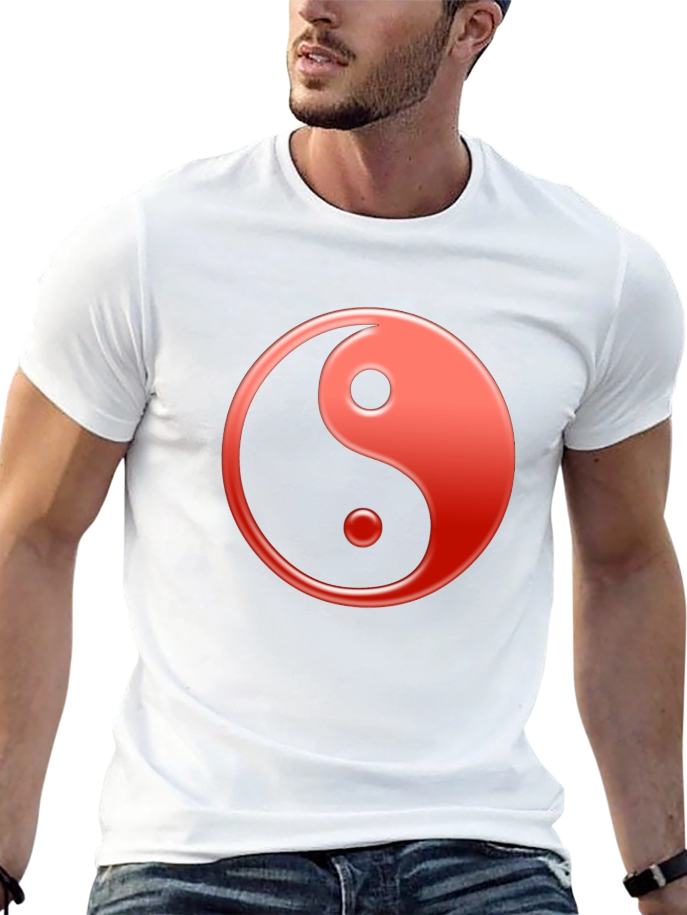 Yin Yang Graphic Tee - Balance & Style