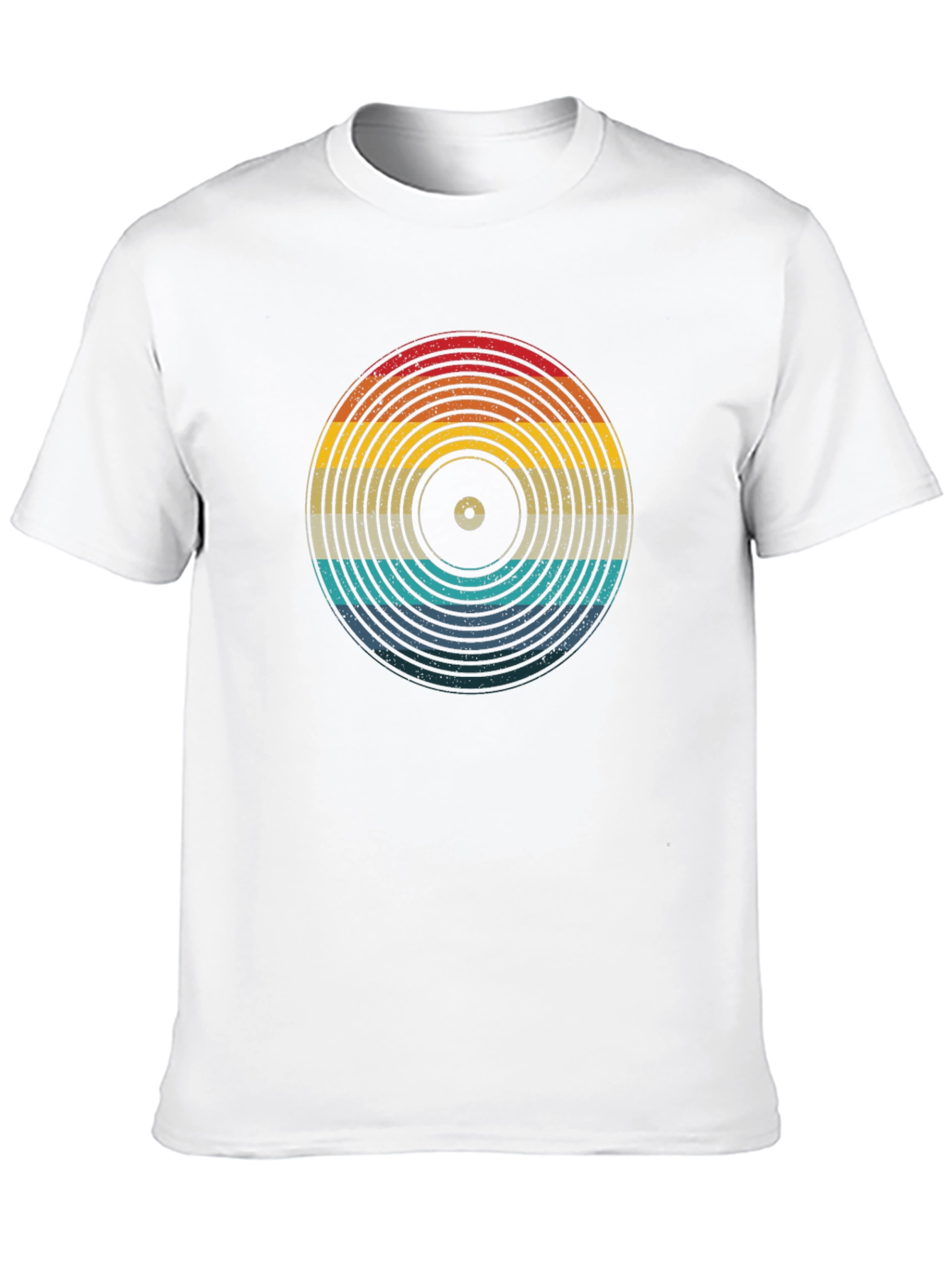 Retro Vinyl Record Graphic Tee