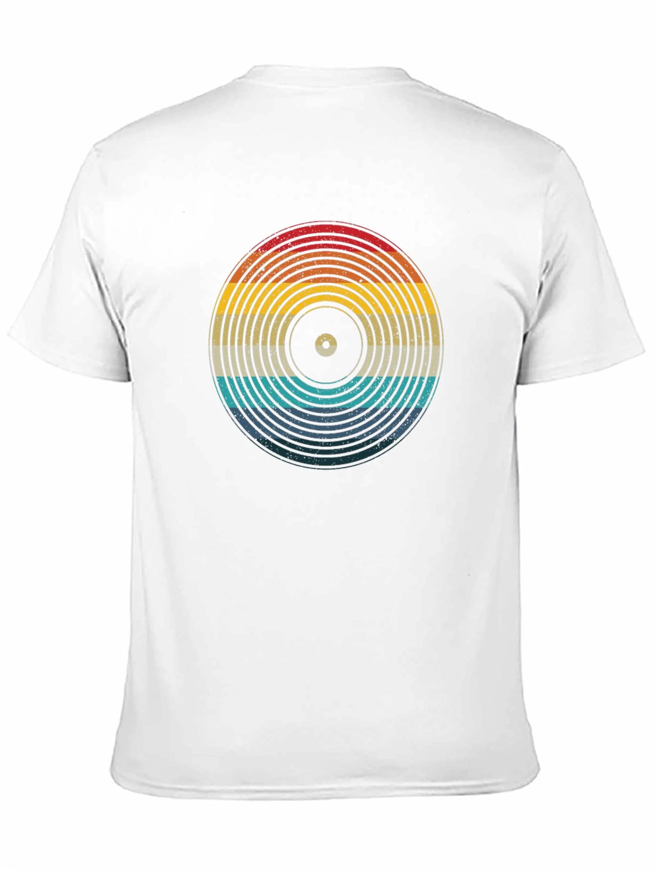 Retro Vinyl Record Graphic Tee